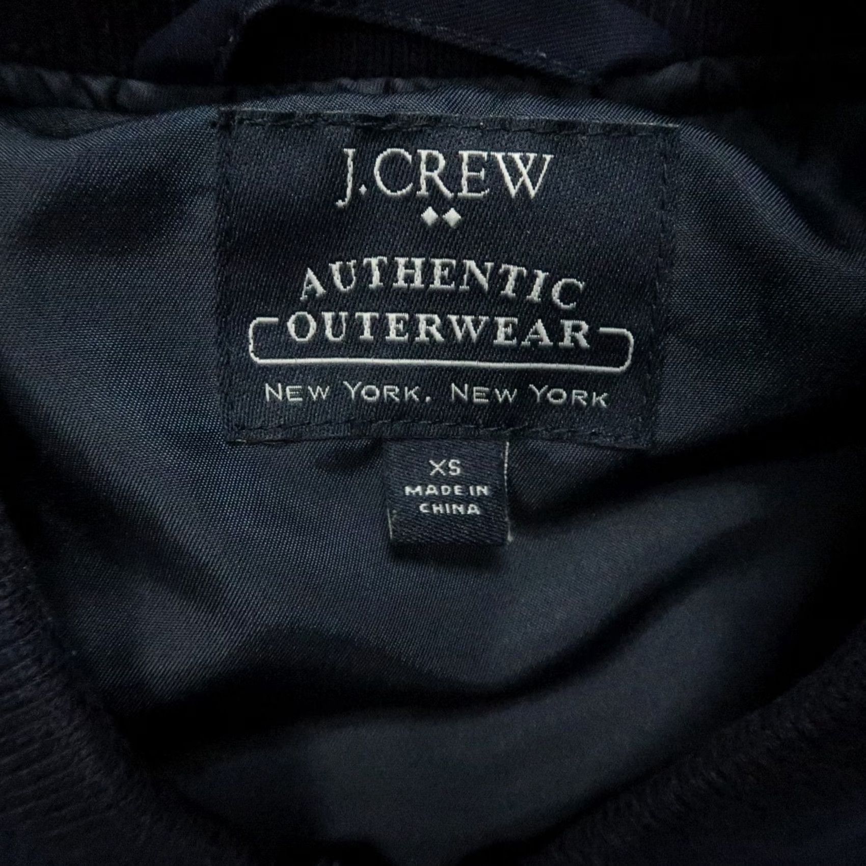 J.Crew J.CREW Jacket Mens XS Blue Bomber Full Zip Pockets Cotton Nylon Brand Shirt Category Winter Formal Casual Workwear Mens Size US XS / EU 42 / 0 - 3 Thumbnail