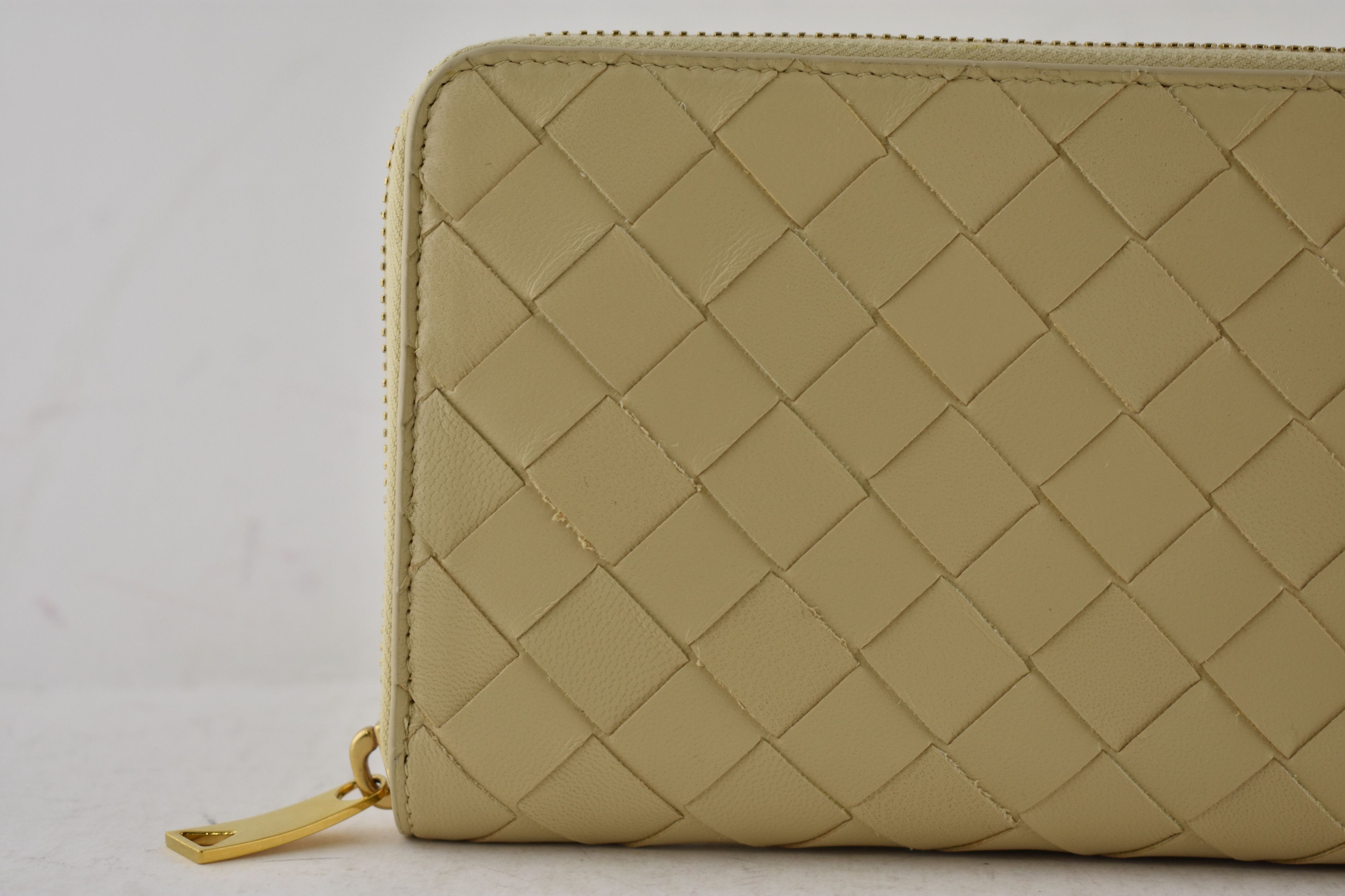 Bottega Veneta Bottega Veneta Intrecciato Weave Zip Around Long Wallet Size ONE SIZE - 4 Thumbnail