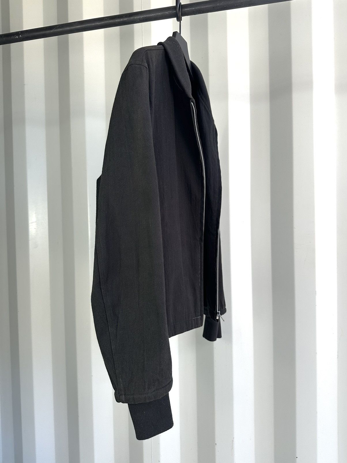 Comme des Garcons Homme Contrast Stitch Cotton Zip Bomber Jacket Size US M / EU 48-50 / 2 - 5 Thumbnail