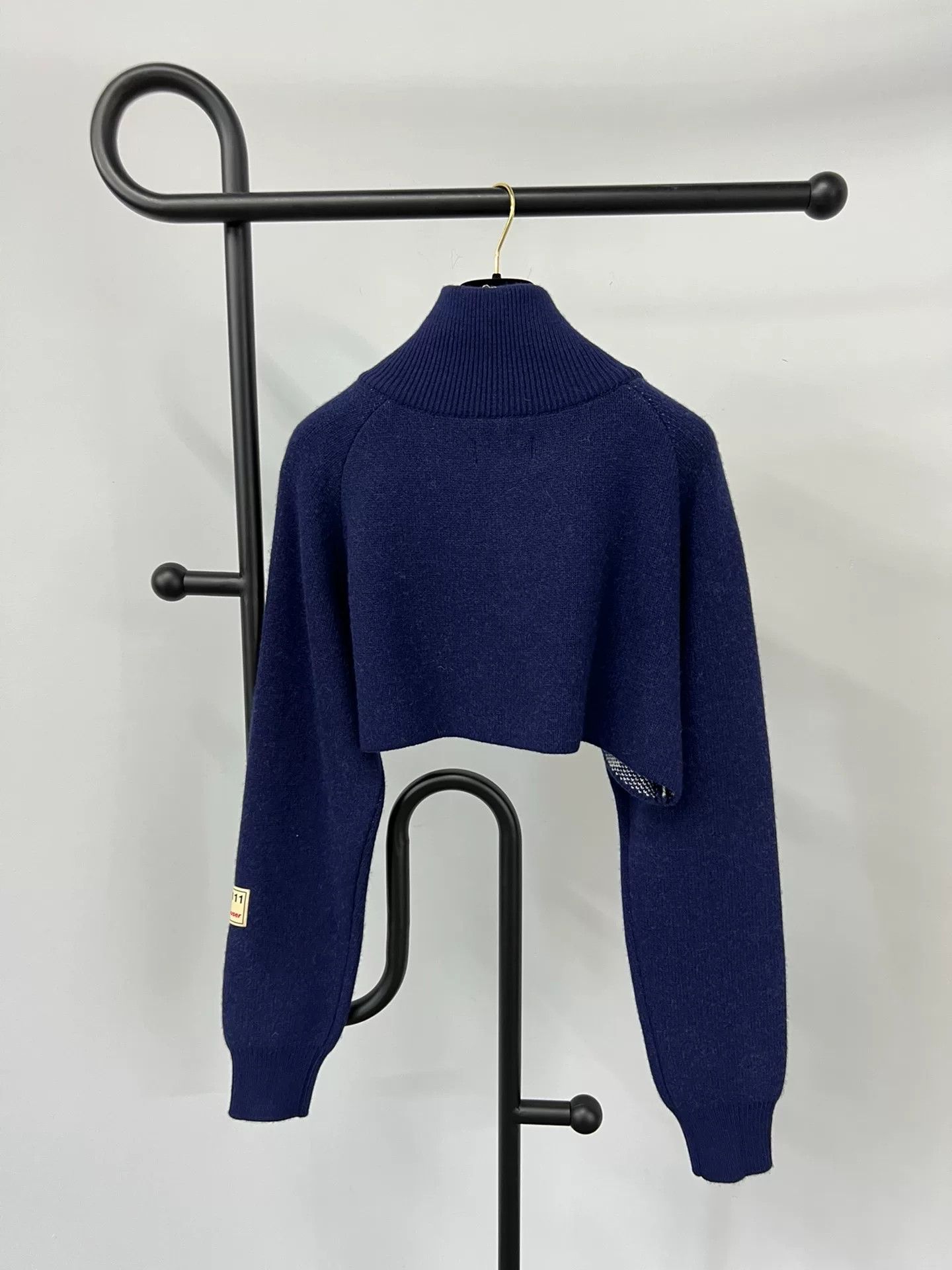 Other YOUSER Short Letter Print Zip Knit Sweater Size US M / EU 48-50 / 2 - 3 Thumbnail