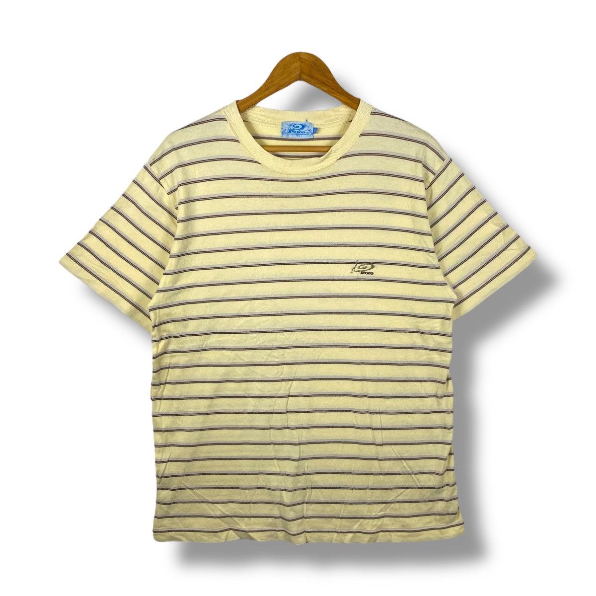 Vintage Vintage 00's PIKO Hawaiian Longboard Wear Small Logo Striped Size US L / EU 52-54 / 3 - 1 Thumbnail