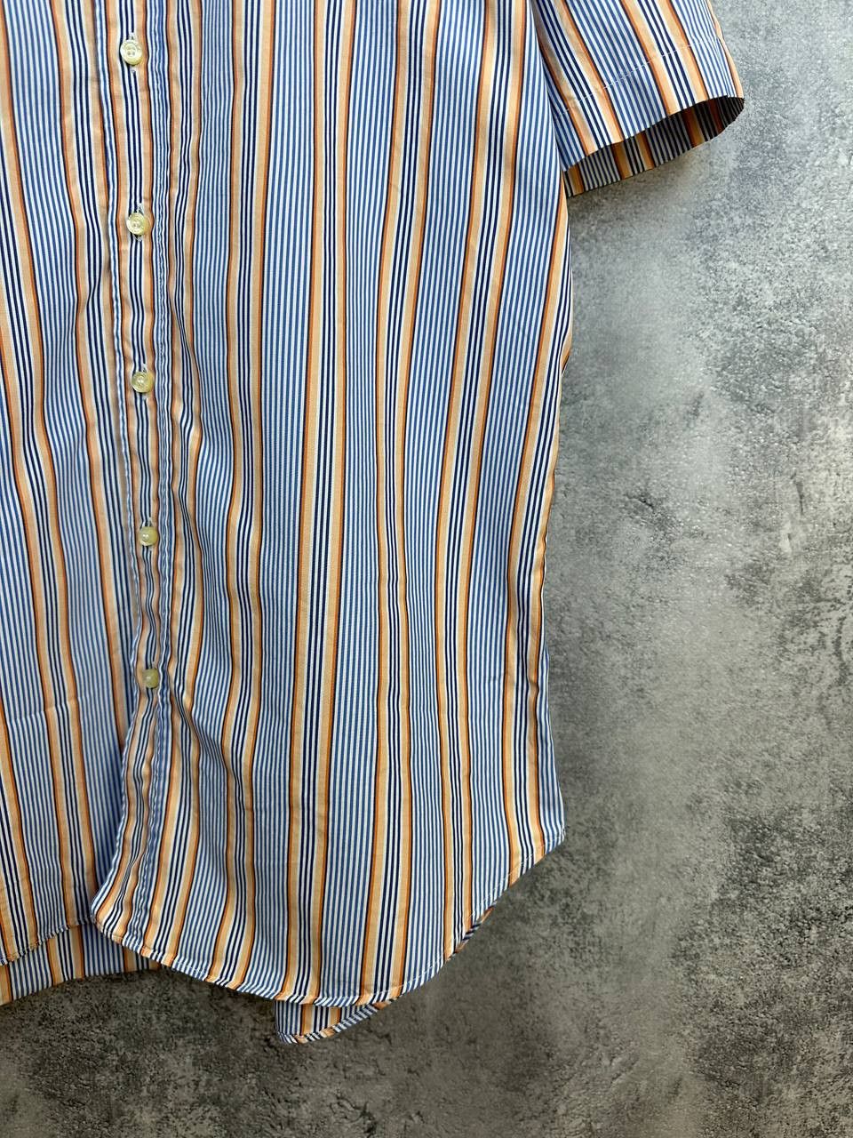Etro Etro Milano Multicolor Striped Button Down SS Shirt Size US M / EU 48-50 / 2 - 6 Thumbnail