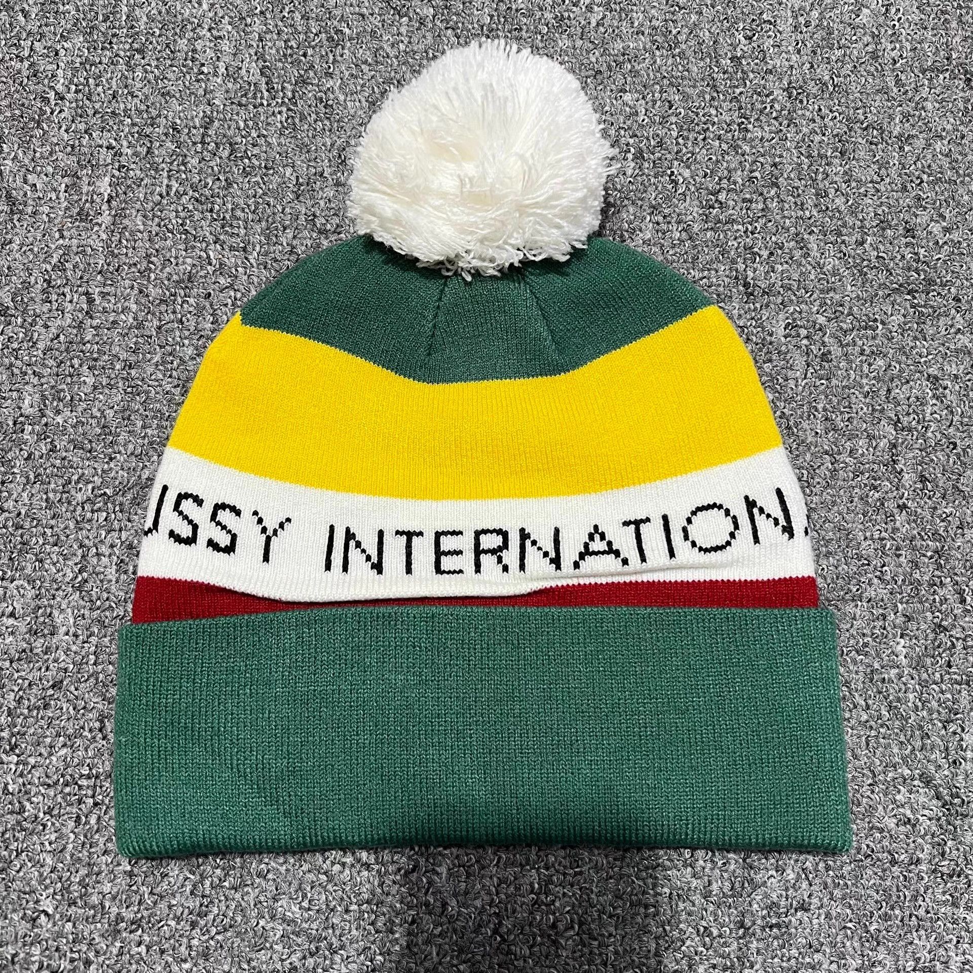 Stussy Stussy color-block striped knit beanie Q7 Size ONE SIZE - 4 Thumbnail