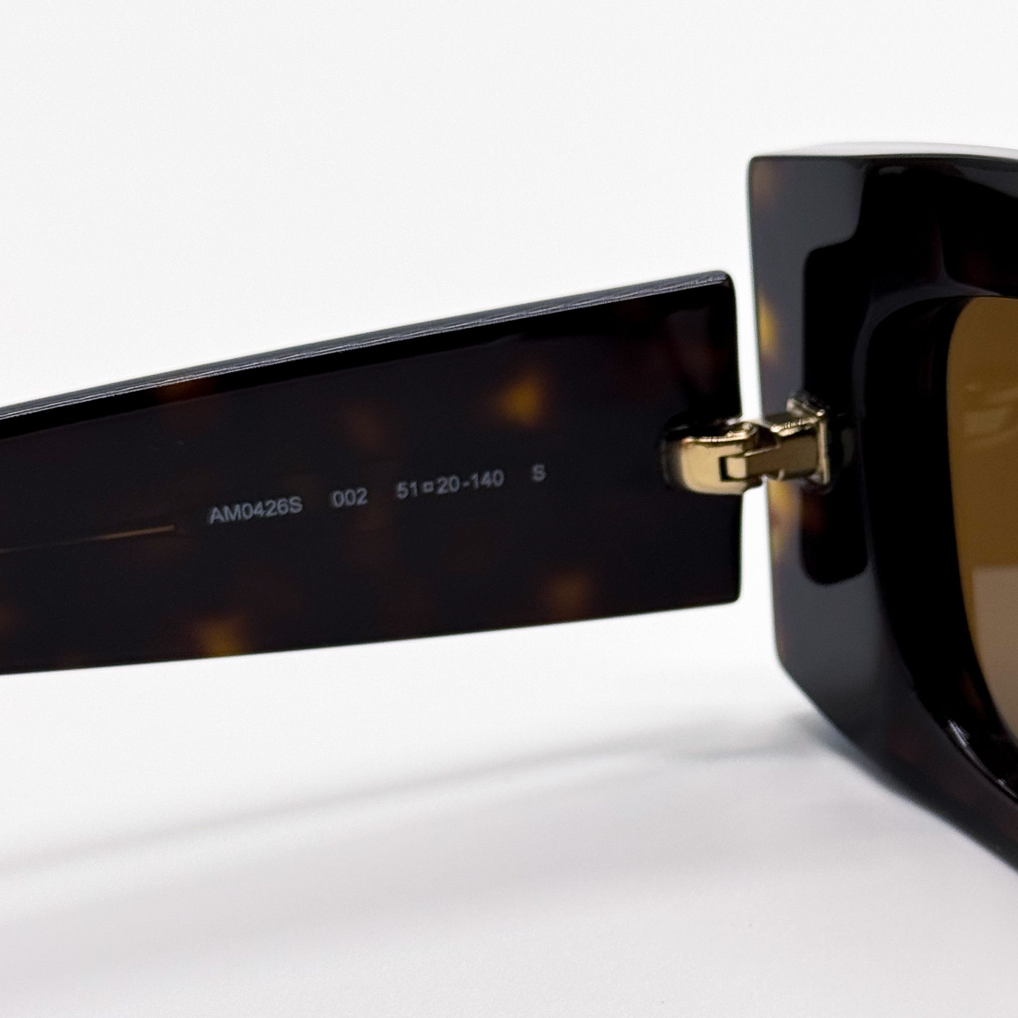 Alexander McQueen NEW ALEXANDER MCQUEEN AM0426S 002 WOMEN HAVANA SUNGLASSES Size ONE SIZE - 8 Thumbnail