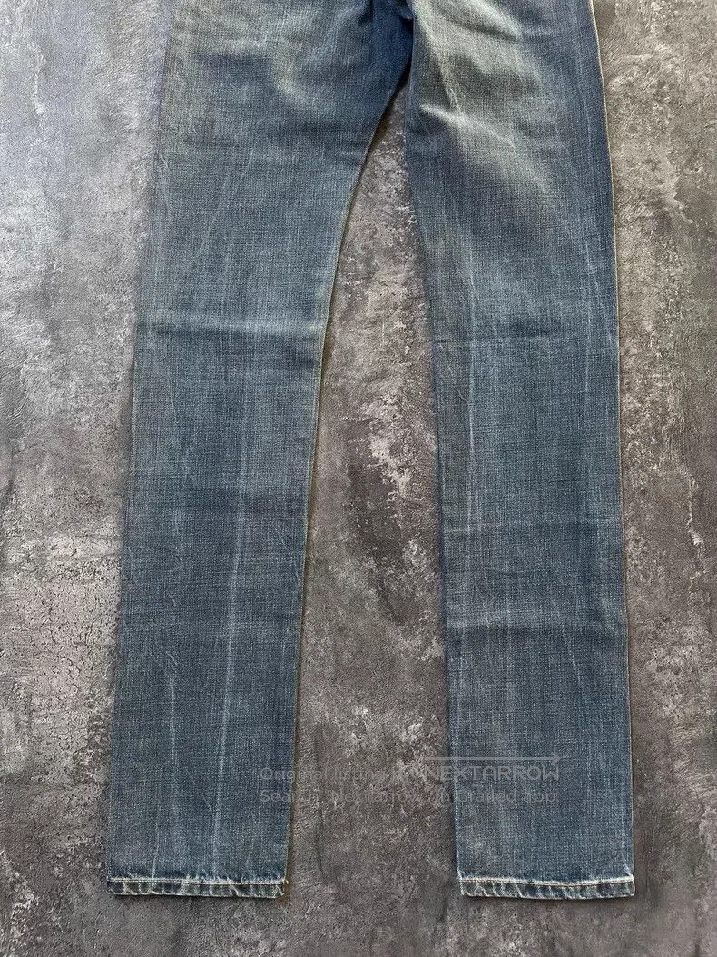 Dior Dior Light blue fault line water-washed rippled distressed Size US 28 / EU 44 - 5 Thumbnail