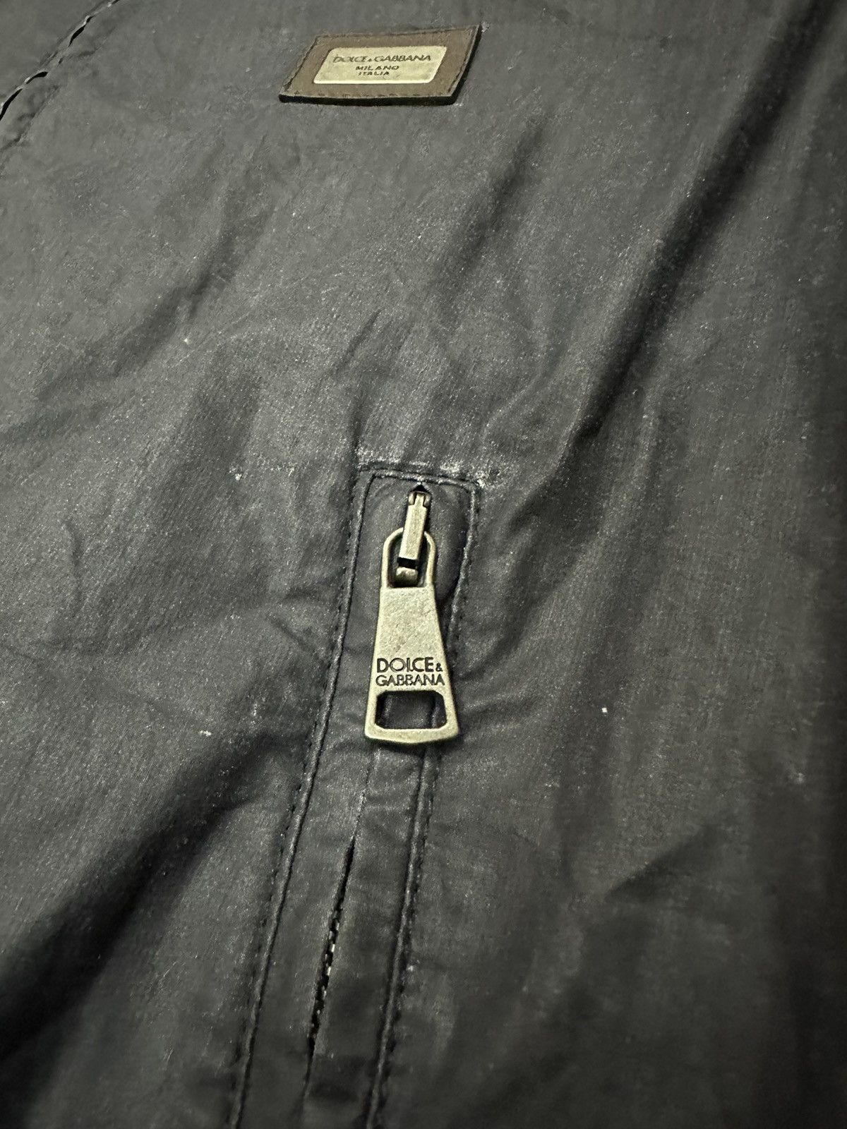 Dolce & Gabbana VTG Distress Dolce & Gabbana Logo Plaque Jacket Size US M / EU 48-50 / 2 - 10 Thumbnail