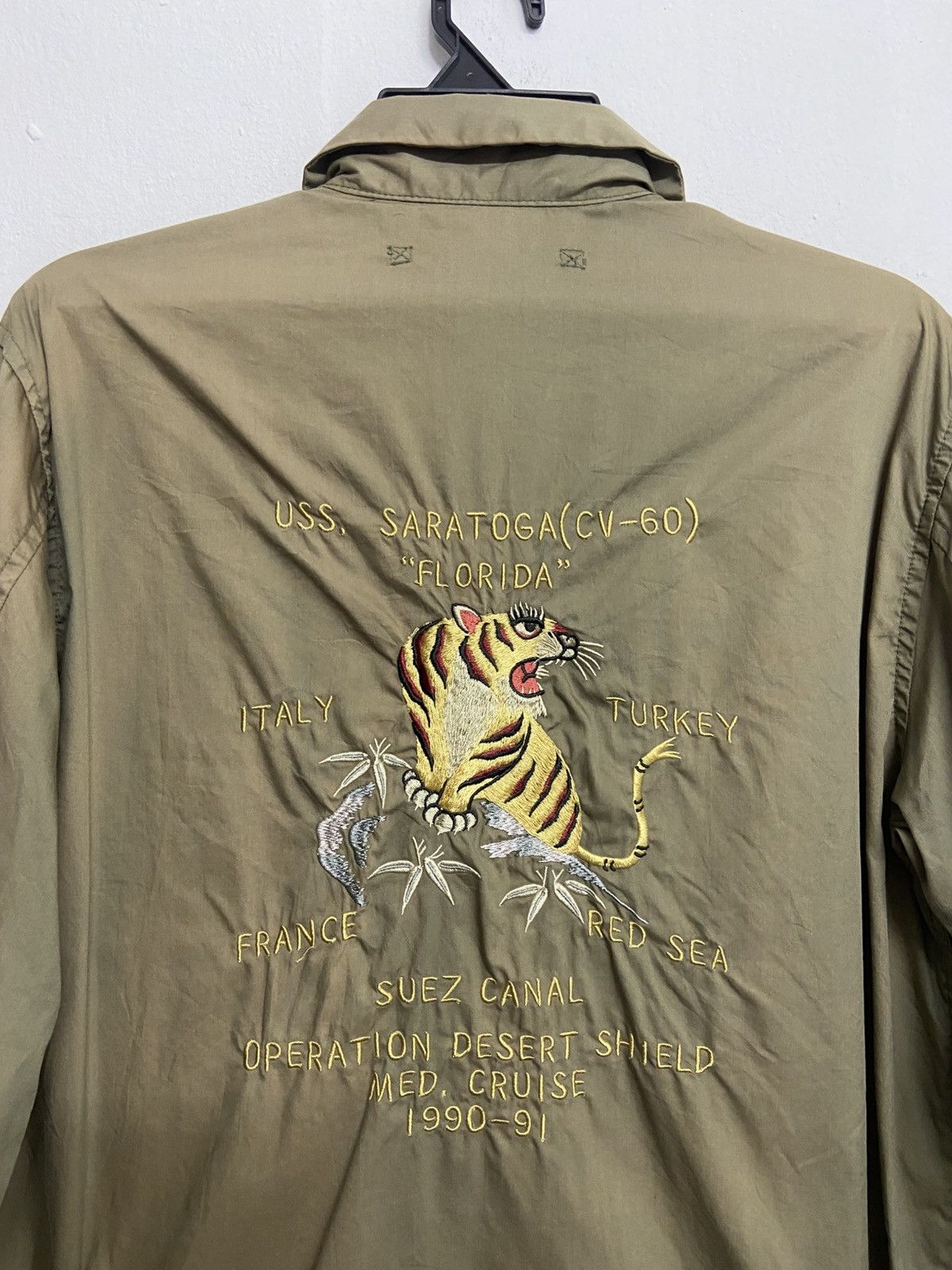 Avirex Vintage 1990 AVIREX Tiger Jacket Size US M / EU 48-50 / 2 - 4 Thumbnail