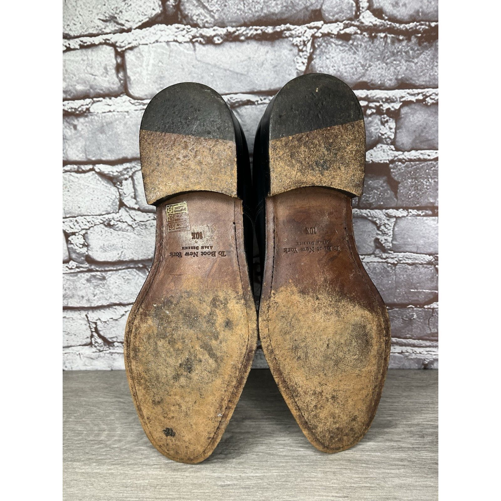 To Boot New York To Boot New York Adam Derrick Black Leather Derby Dress Shoe Size US 10.5 / EU 43-44 - 24 Thumbnail