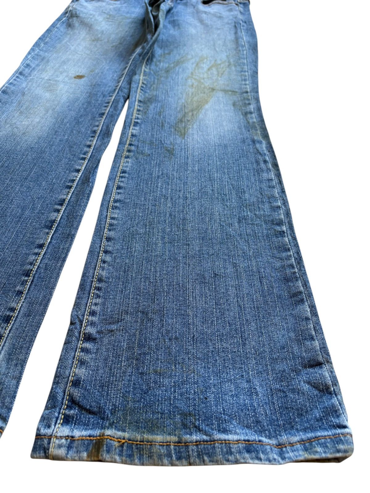 Levi's Vintage Levis Mud Wash Grunge Bootcut Jeans Size 31" - 7 Thumbnail