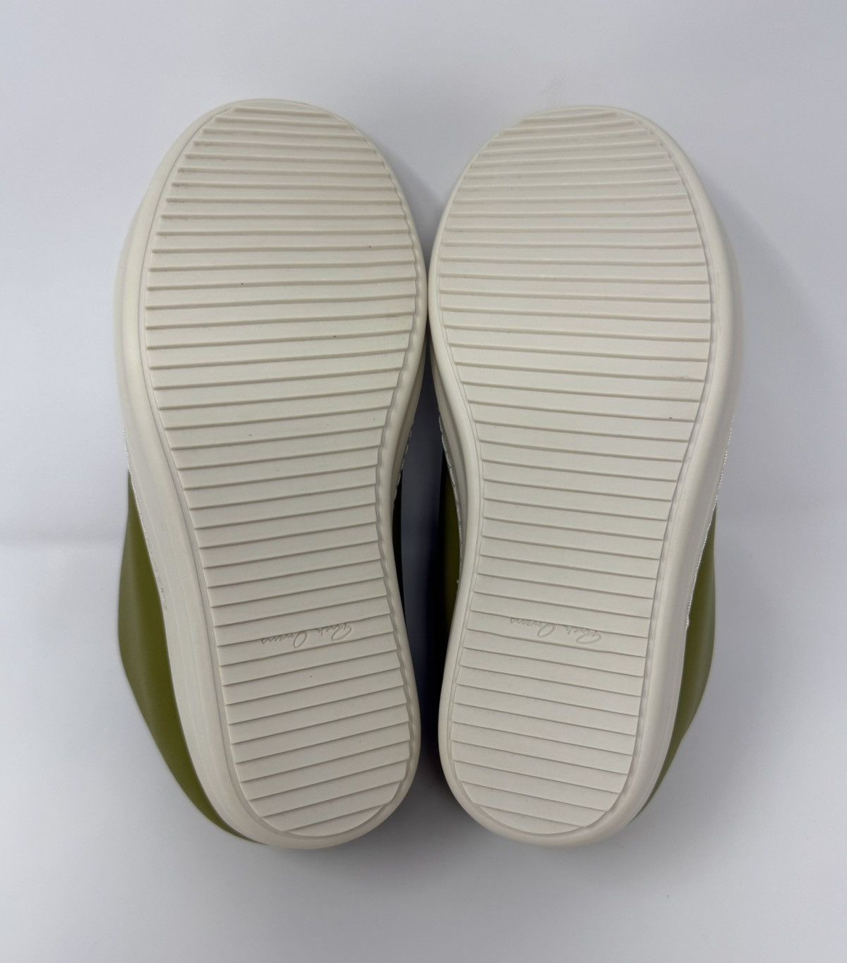 Rick Owens Rick Owens Mainline Padded Jumbo Lace Ramones Green Size US 7 / EU 40 - 6 Thumbnail