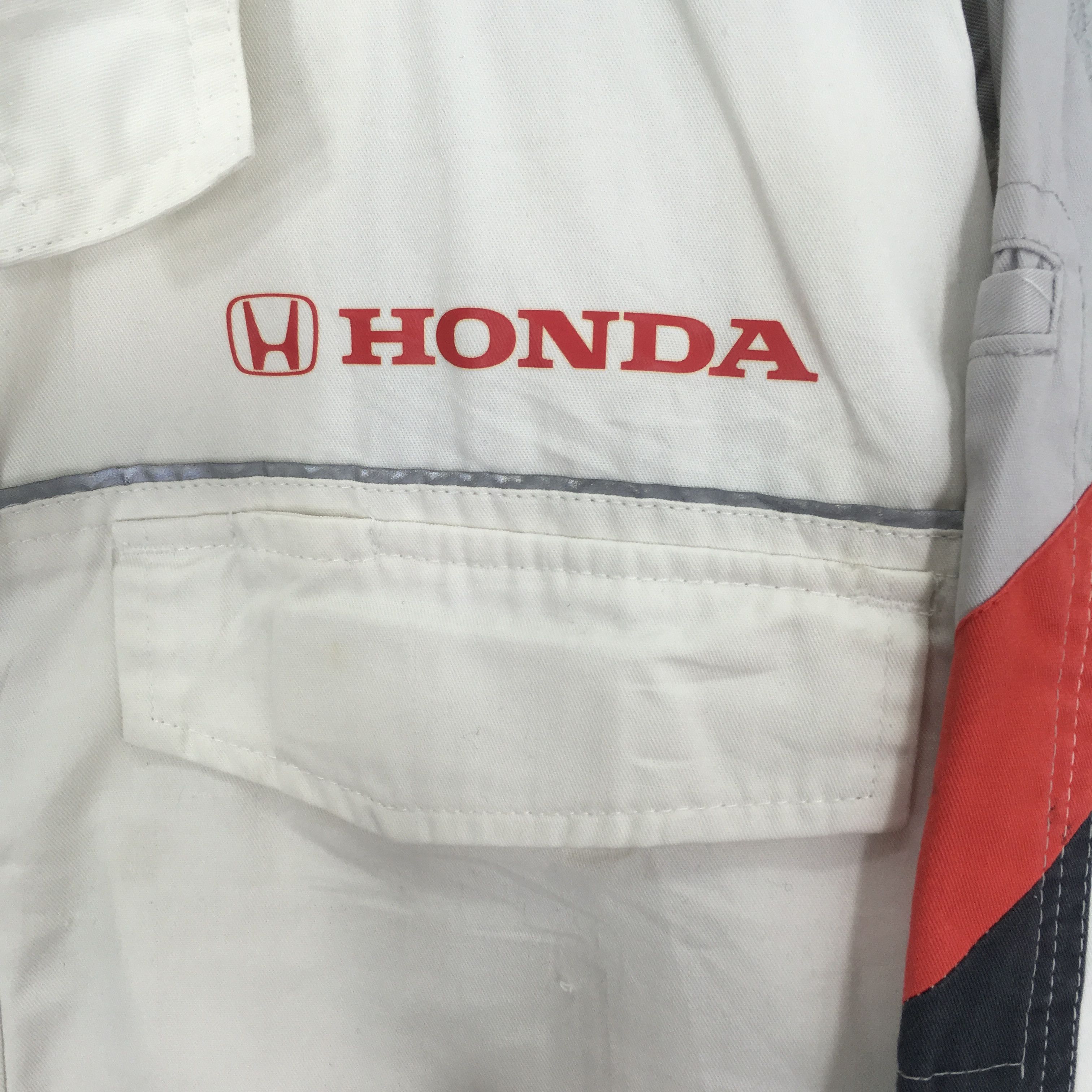 Honda Vintage 90's Honda Uniform Factory Japan JDM Racing Team Size US L / EU 52-54 / 3 - 4 Thumbnail
