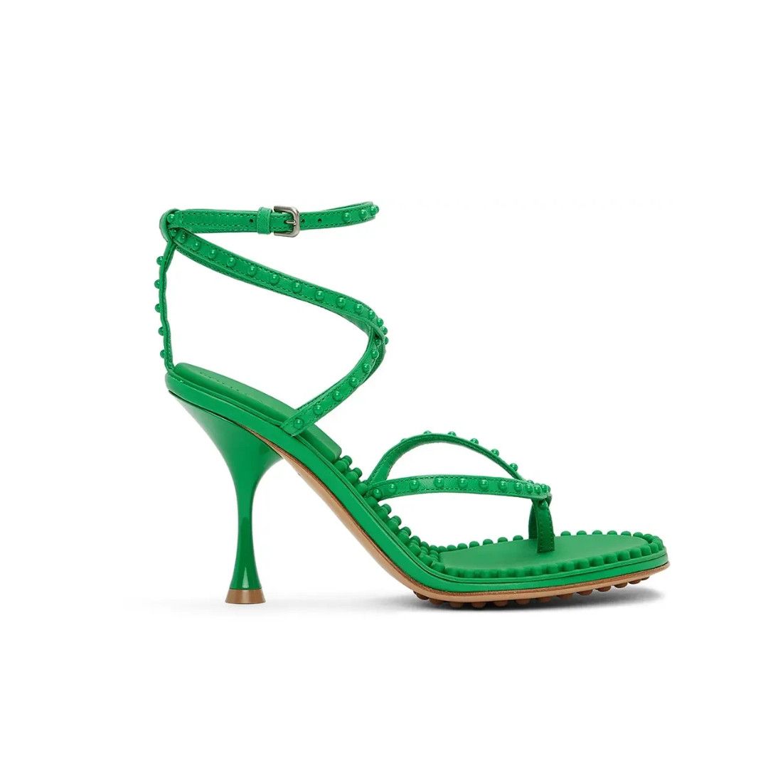 o1mle0325 Lagoon Bubble Sandals in Green