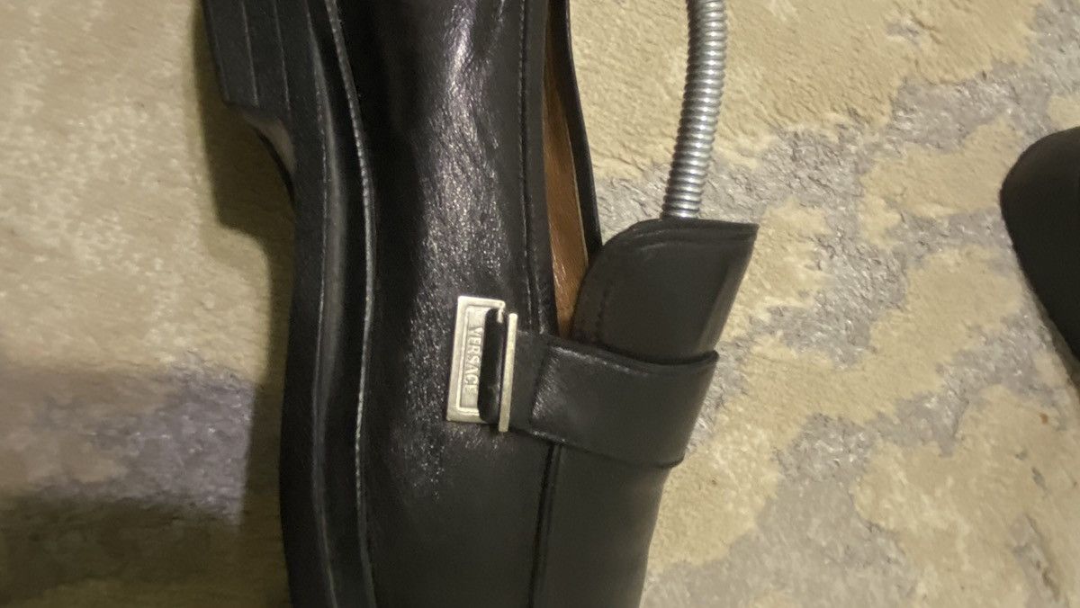 Other Vintage Gianni Versace Leather Shoes Margom Made in Italy Size US 8 / EU 41 - 5 Thumbnail