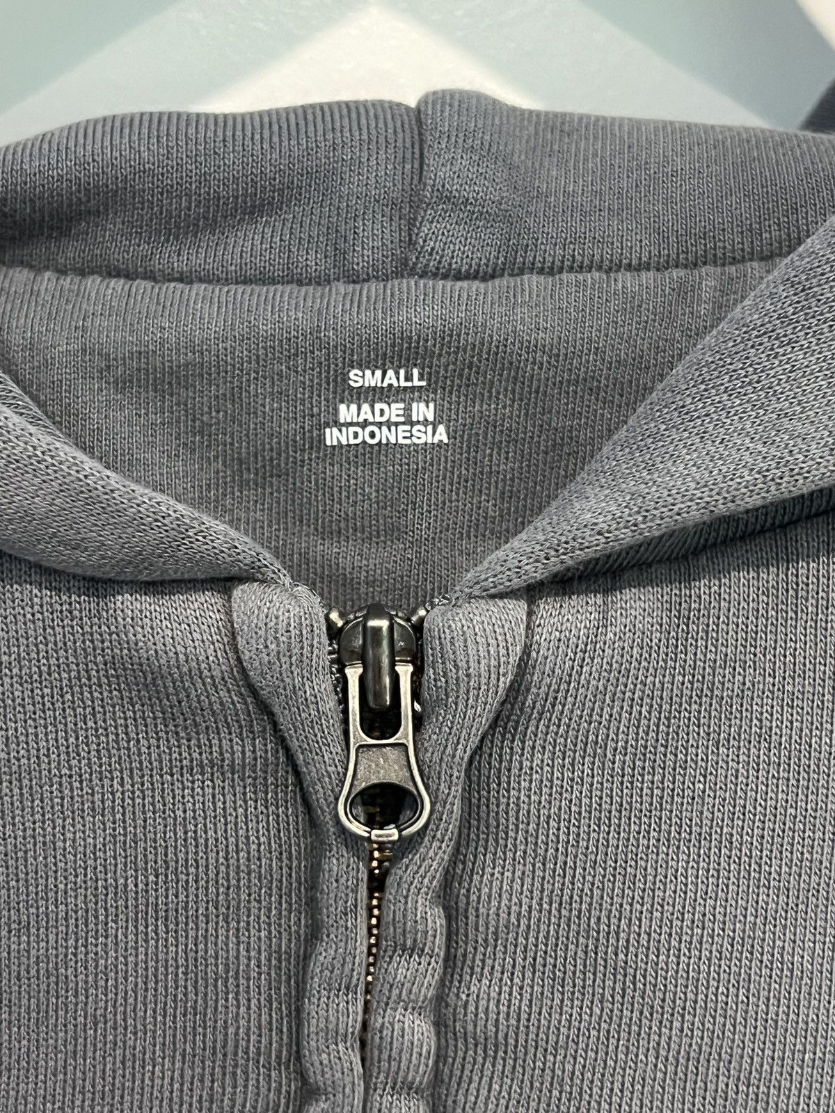 Balenciaga × Gap × Yeezy Yeezy Gap Zip Up Hoodie Poetic Grey Small Size US S / EU 44-46 / 1 - 4 Thumbnail