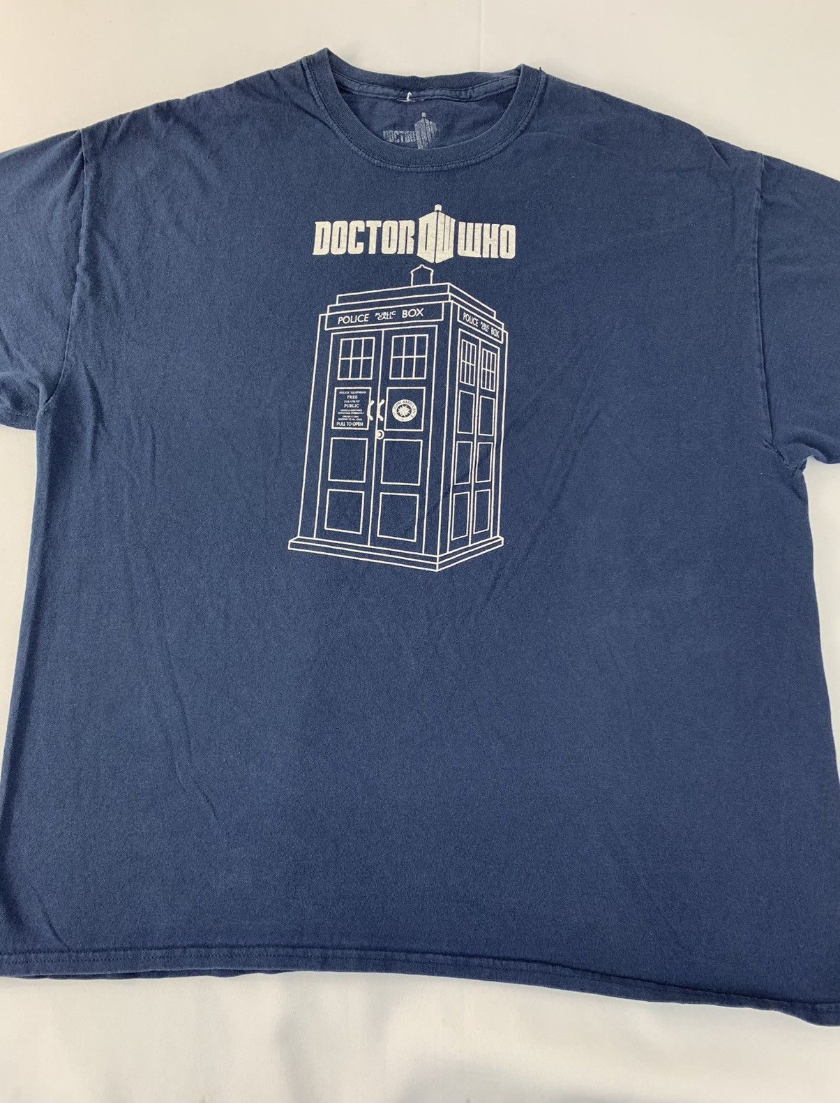 Vintage 90s Doctor Who Sci Fiction Movie Crewneck Printed Tee Size US XL / EU 56 / 4 - 3 Thumbnail