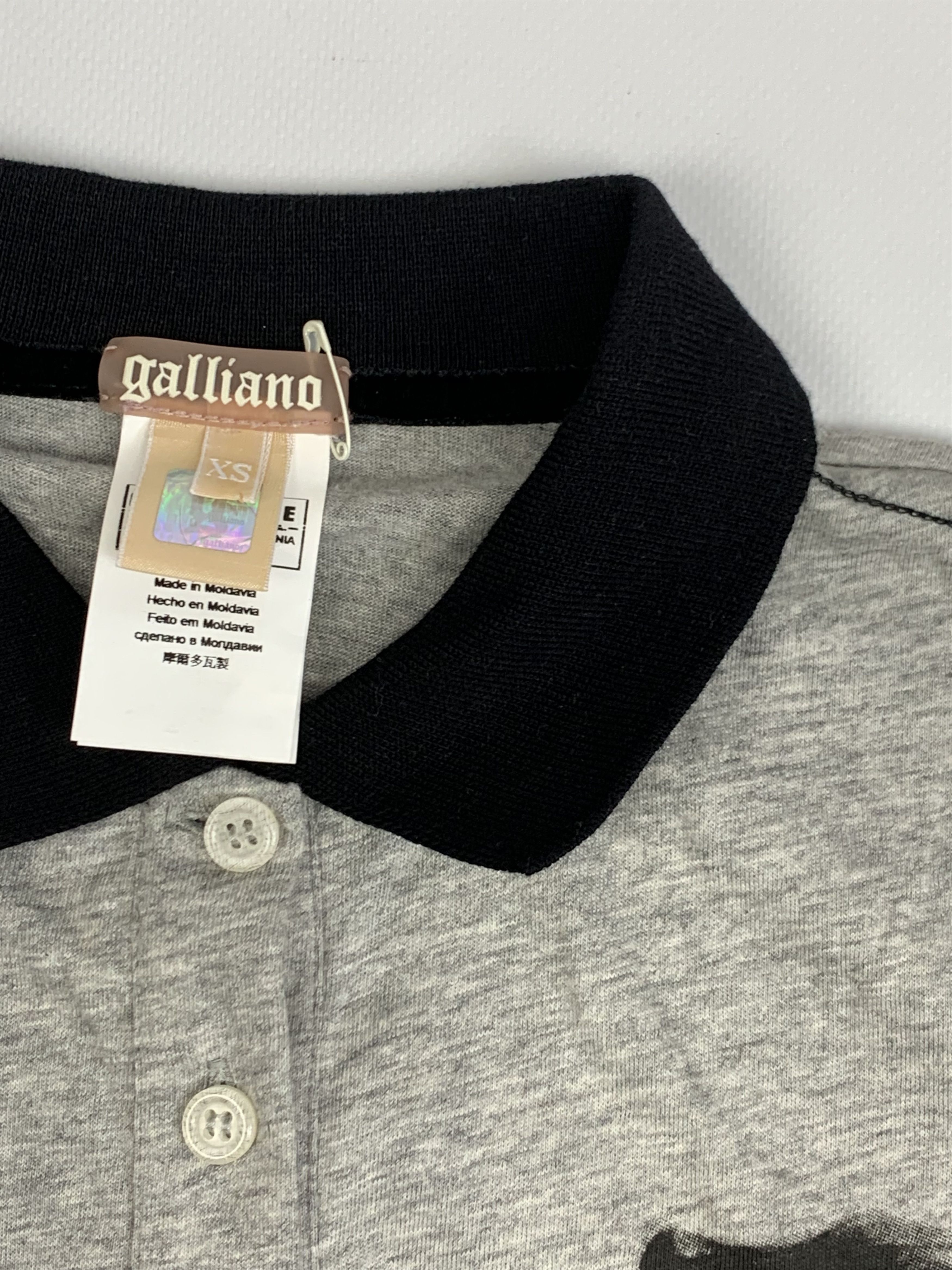 John Galliano John Galliano Polo Shirt Size XS Size US S / EU 44-46 / 1 - 8 Thumbnail