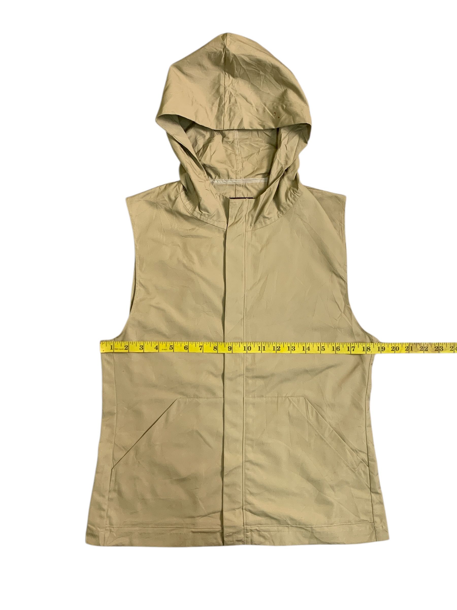 Japanese Brand × Takeo Kikuchi Rare Design Vintage Takeo Kikuchi Hoodie Vests Size L / US 10 / IT 46 - 7 Thumbnail