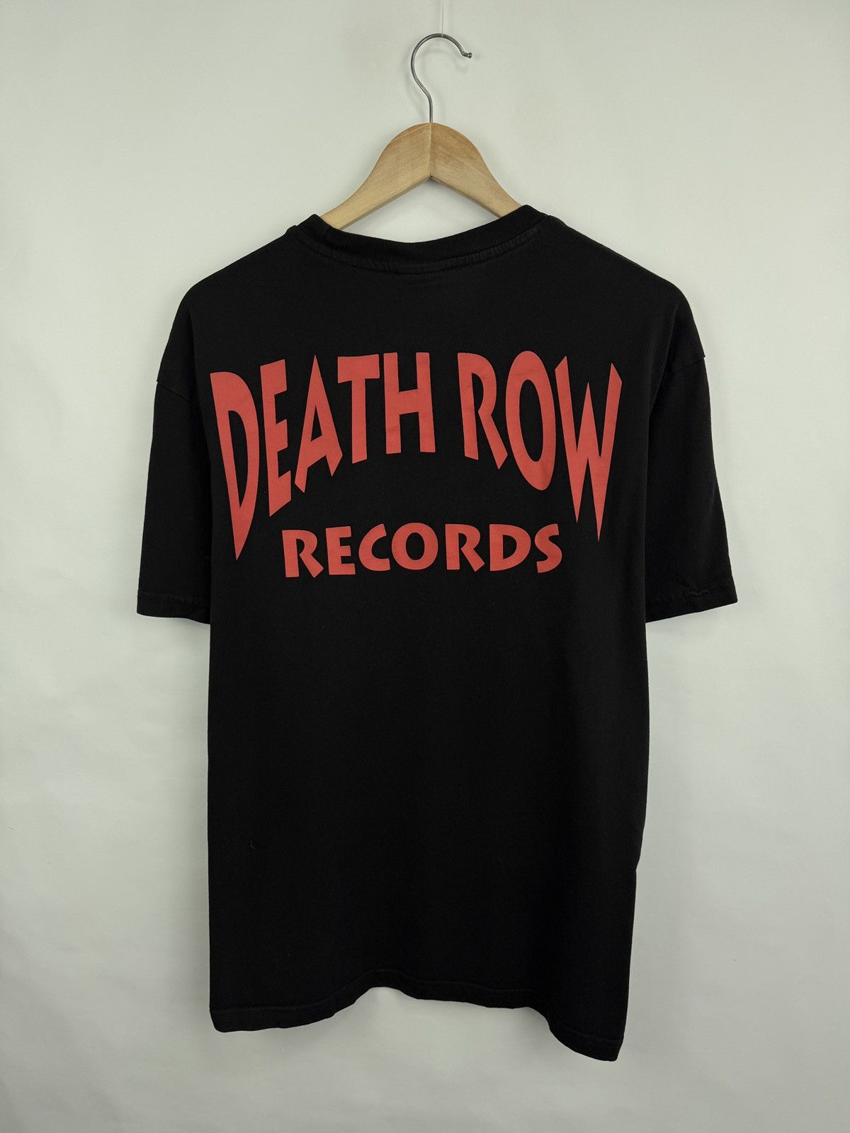 Death Row Records 🇺🇸 Y2K Death Row Records Snoop Dog T-Shirt Tupac Dr Dre Dogg Size US L / EU 52-54 / 3 - 11 Thumbnail