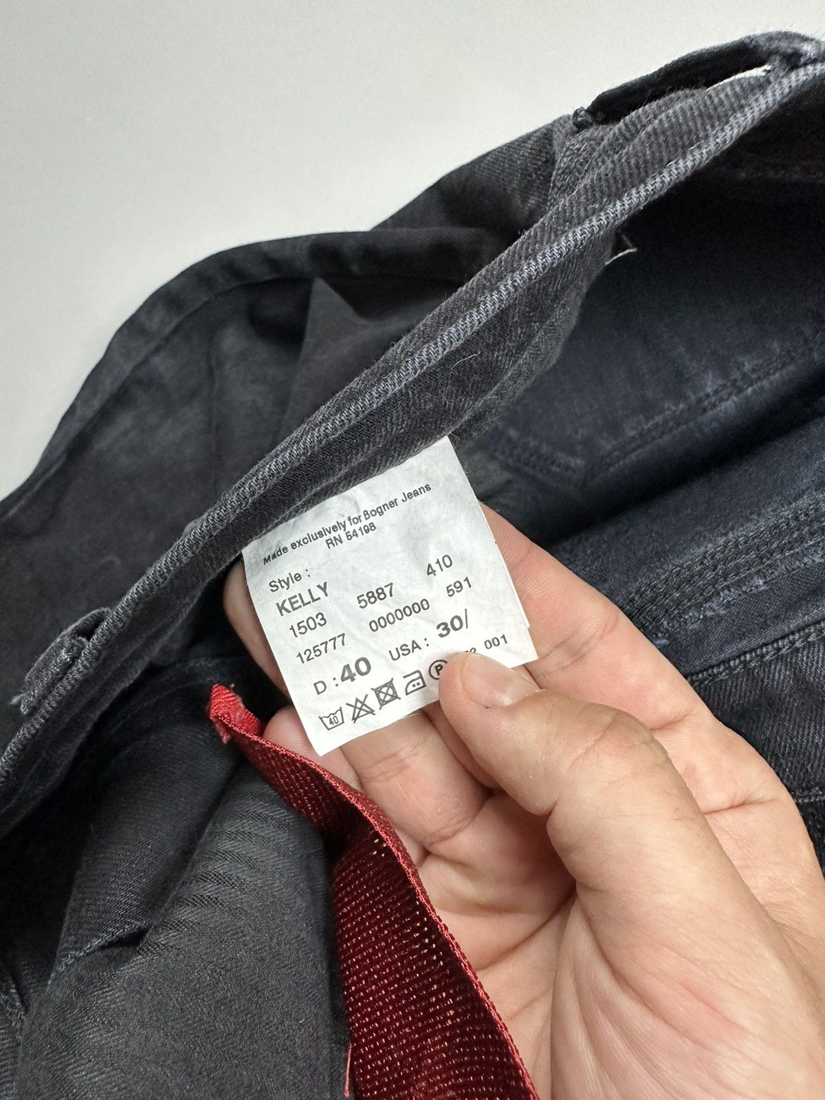 Bogner Bogner Black Straight fit Jeans Size US 32 / EU 48 - 8 Thumbnail