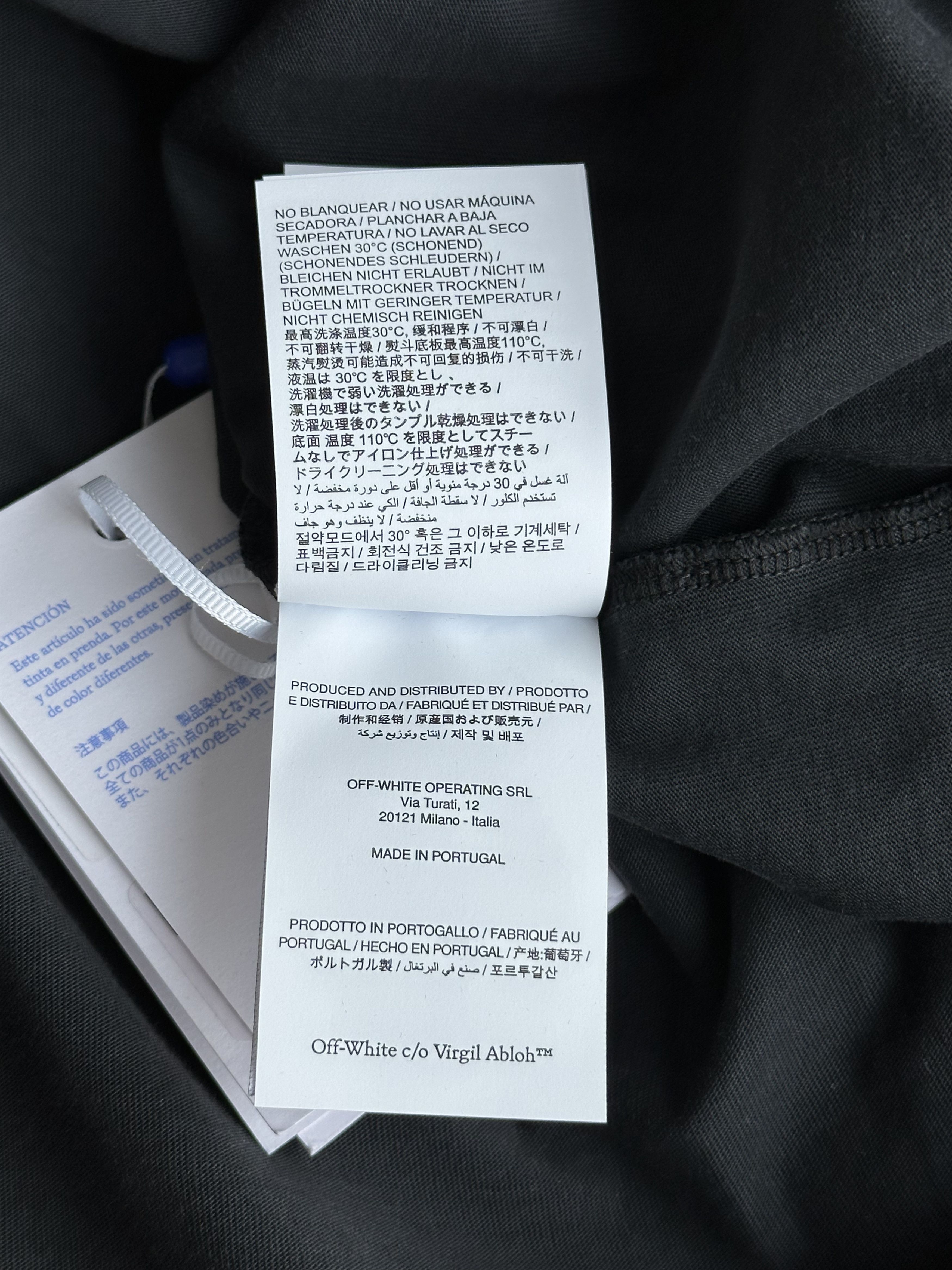 Off-White Off White Black Digit Bacchus T-Shirt Size US S / EU 44-46 / 1 - 7 Thumbnail