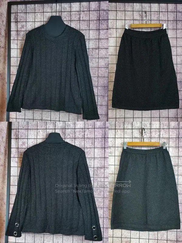 Givenchy Givenchy Black Wool Blend Long Sleeve Knit Top . Size M / US 6-8 / IT 42-44 - 2 Thumbnail