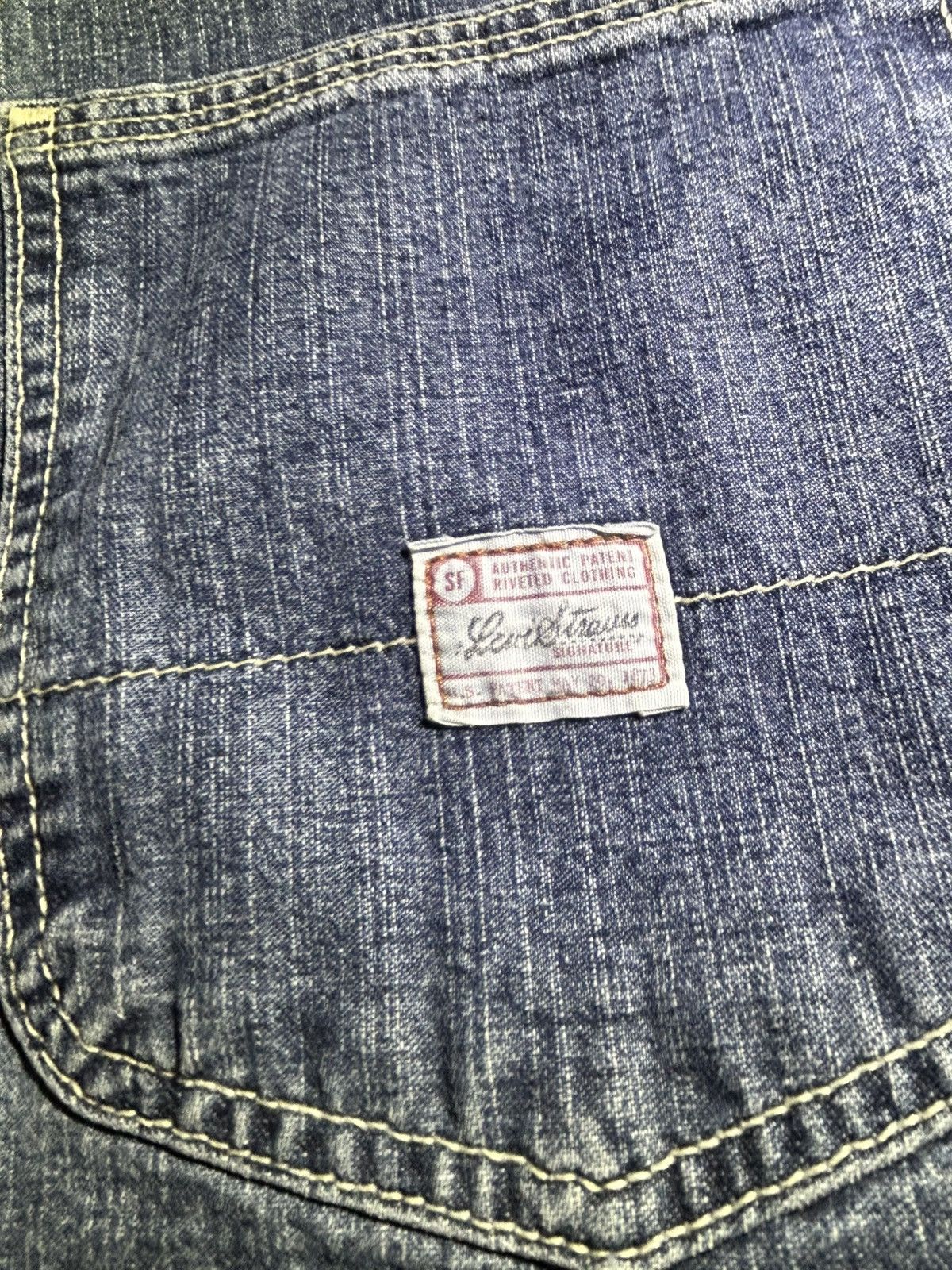 Levi's Levi’s Carpenter Jean Cargo Shorts/Jorts Workwear Y2K Size US 36 / EU 52 - 6 Thumbnail