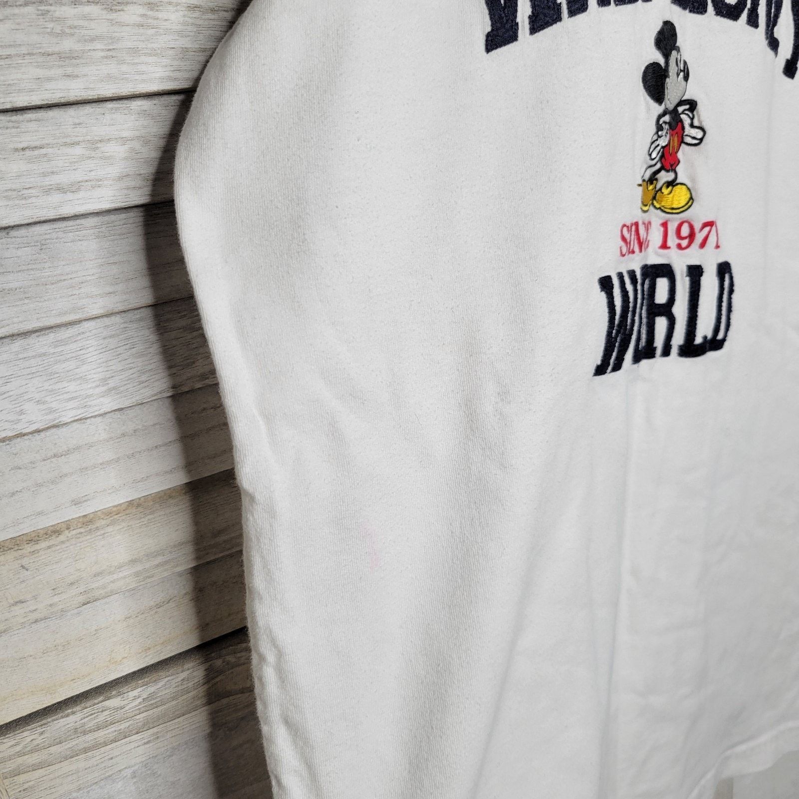 Disney Disney World Mickey Mouse Shirt Mens Small White Tank Top Size US M / EU 48-50 / 2 - 5 Thumbnail