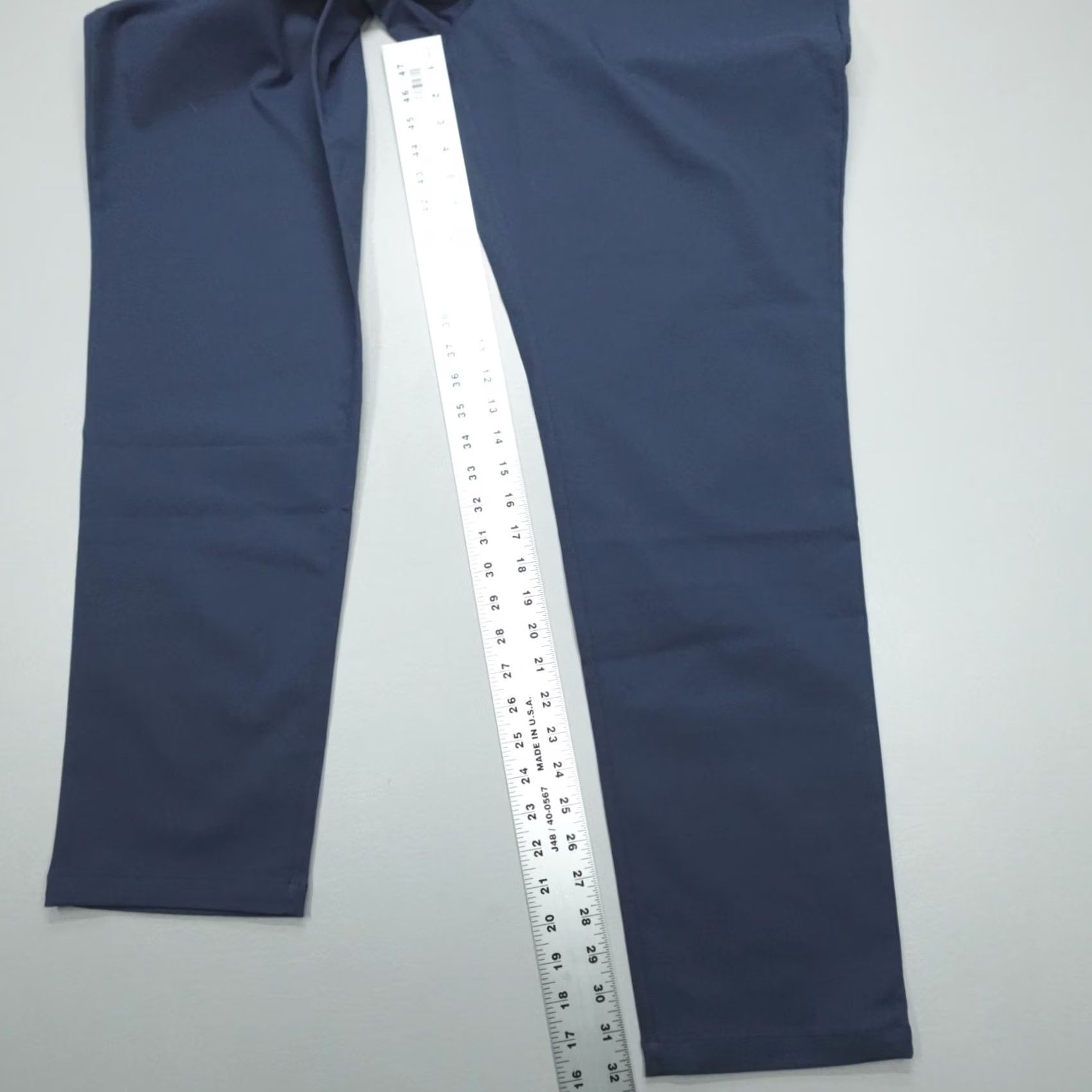 Rhone Rhone Gotham Slim Fit Stretch Pants Men’s 40x32 Navy DWR Twill Woven 48 Size US 40 / EU 56 - 6 Thumbnail