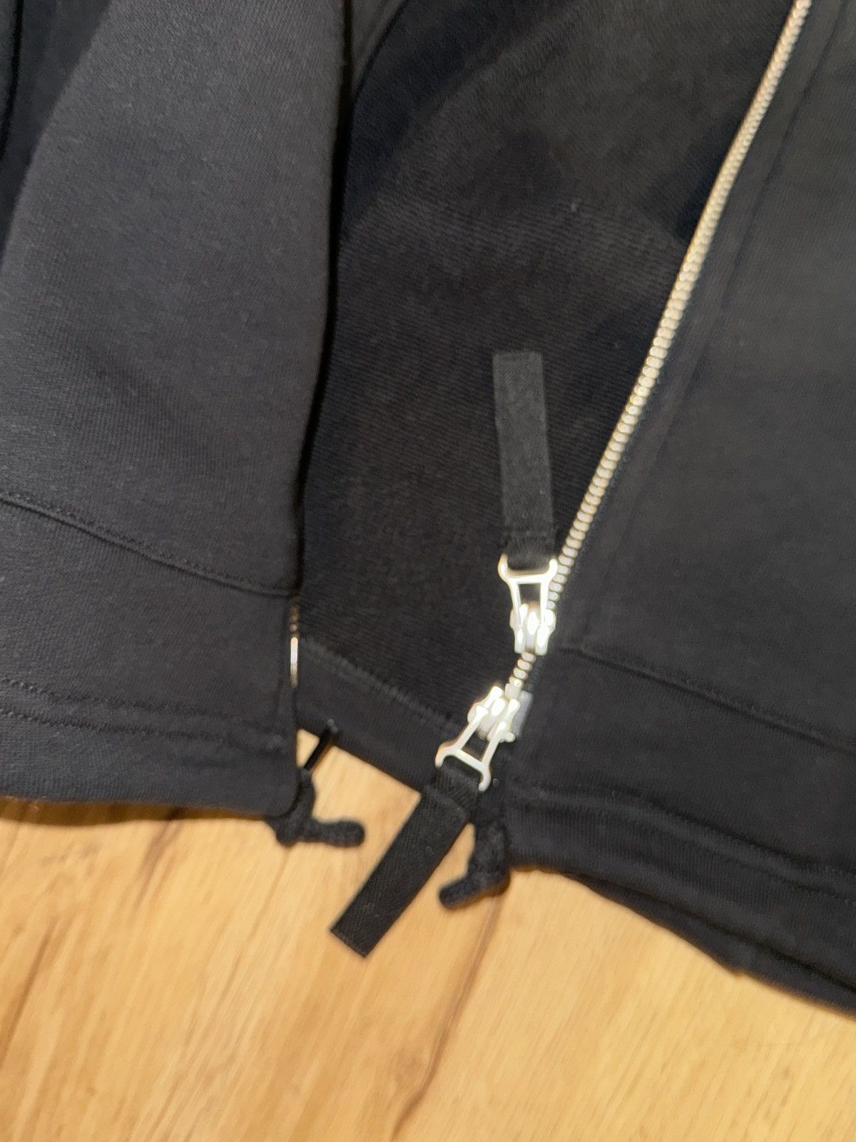Helmut Lang Black zip hoodie helmut lang Size US M / EU 48-50 / 2 - 5 Thumbnail