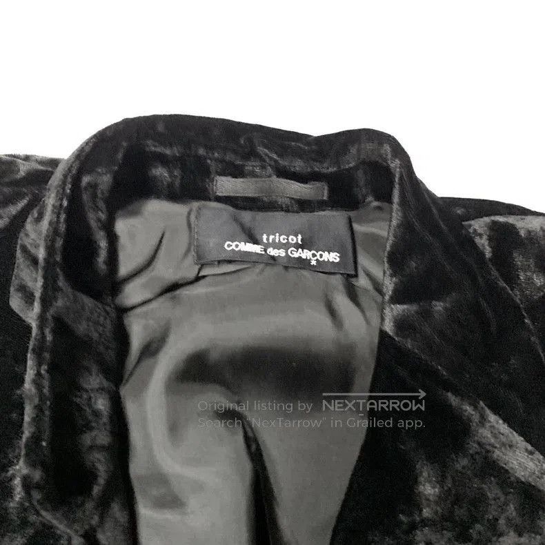 Comme des Garcons Comme des Garcons 1988 Velvet Skirt Set. Size US 36 / EU 52 - 4 Thumbnail