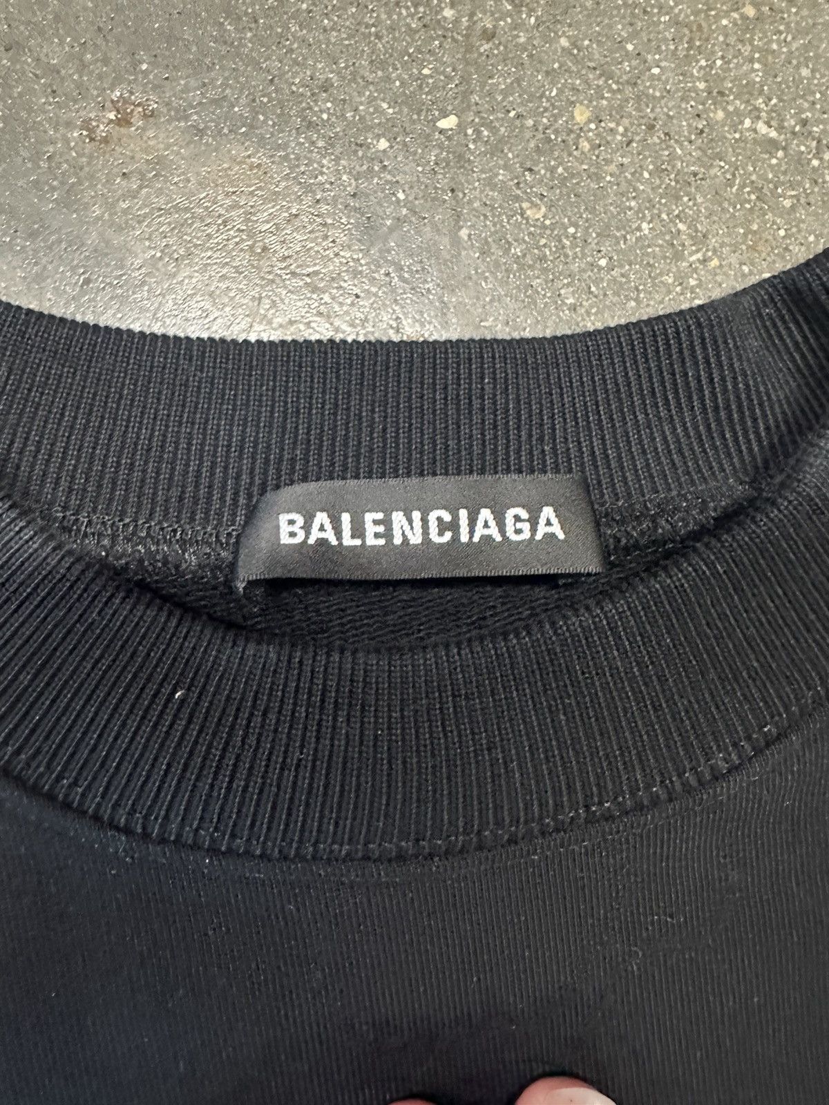 Balenciaga Balenciaga Political Campaign Crewneck Black White Red Size US M / EU 48-50 / 2 - 3 Thumbnail