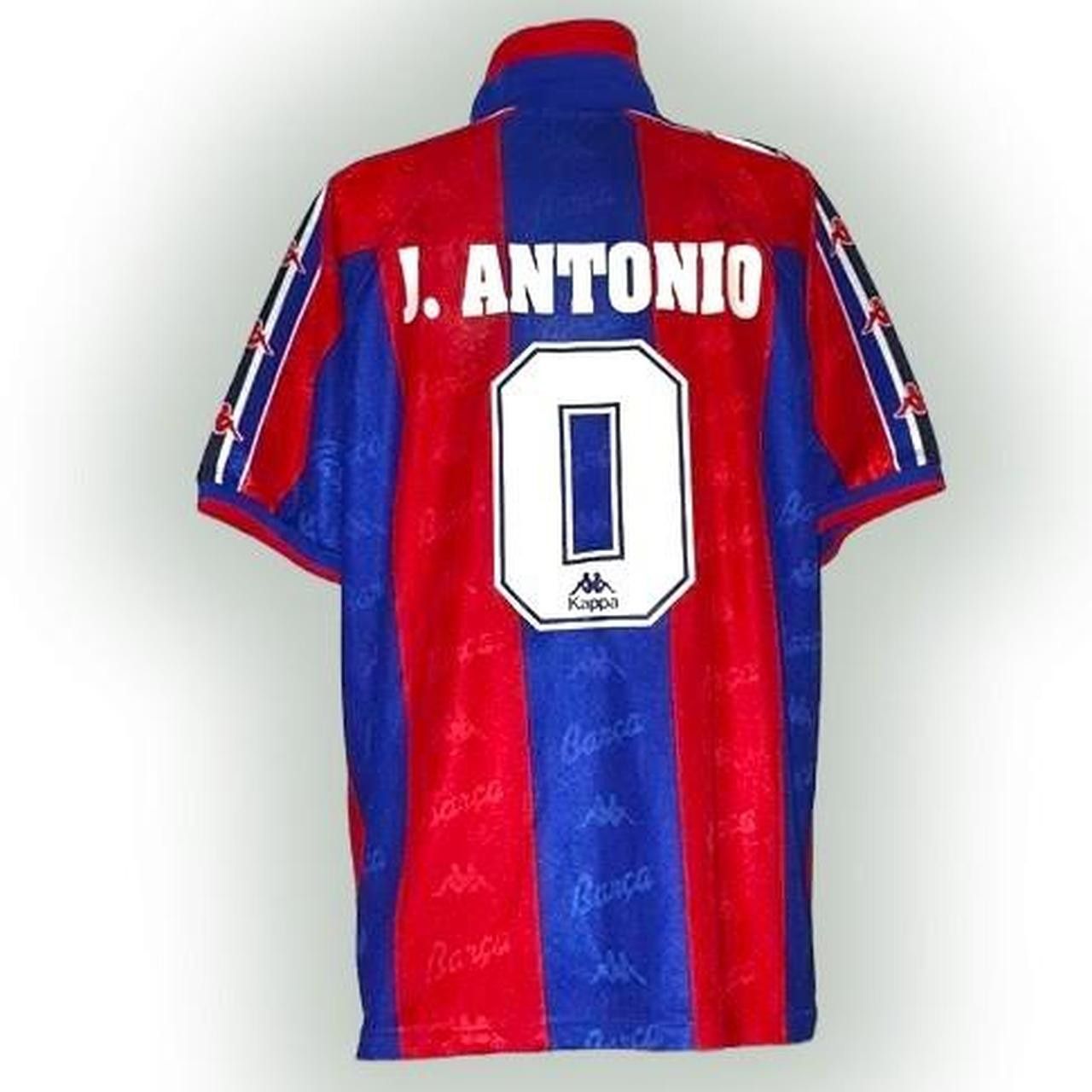 Kappa Fc Barcelona Spain 1995 1996 1997 Home Shirt Jersey Size US L / EU 52-54 / 3 - 3 Thumbnail