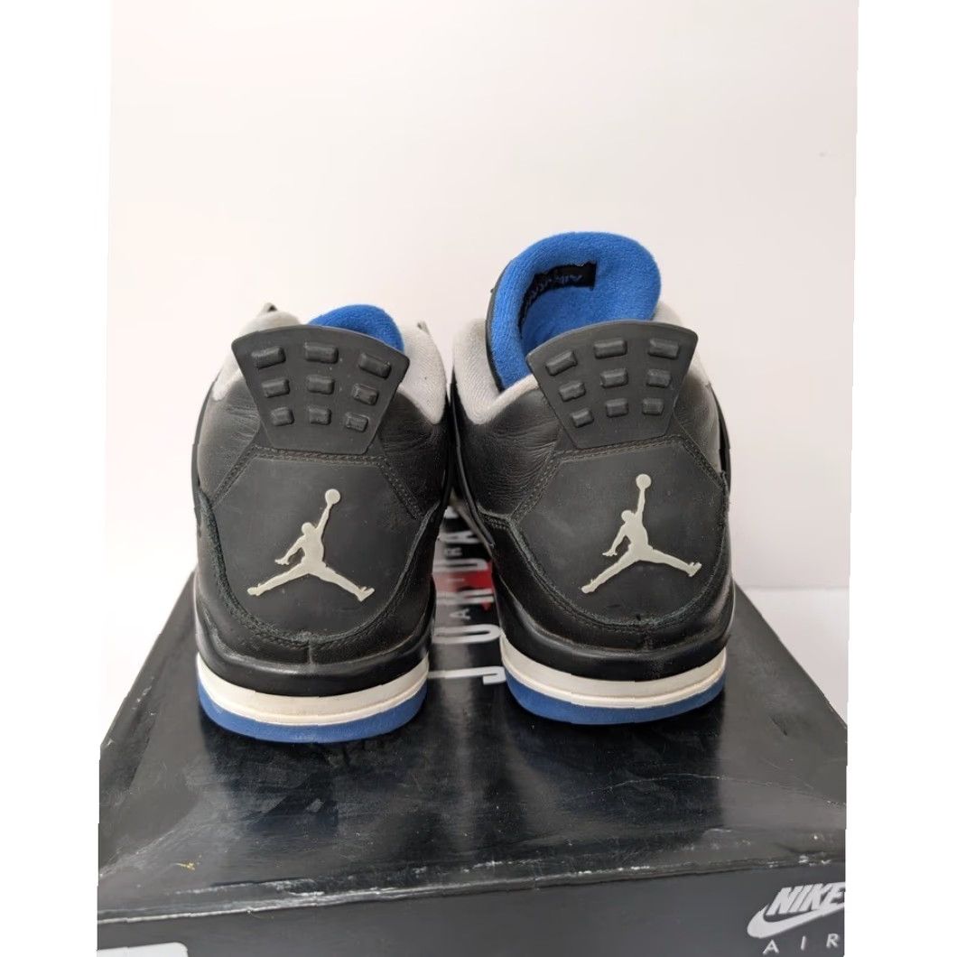 Jordan Brand Nike Jordan 4 Retro Motorsports Alternate 2017 Mens 12 Black Authentic Rep Box Size US 9 / EU 42 - 7 Thumbnail