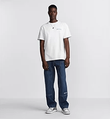 Dior o1w1db10725 Christian Dior Tag T-Shirt in White Size US M / EU 48-50 / 2 - 7 Thumbnail