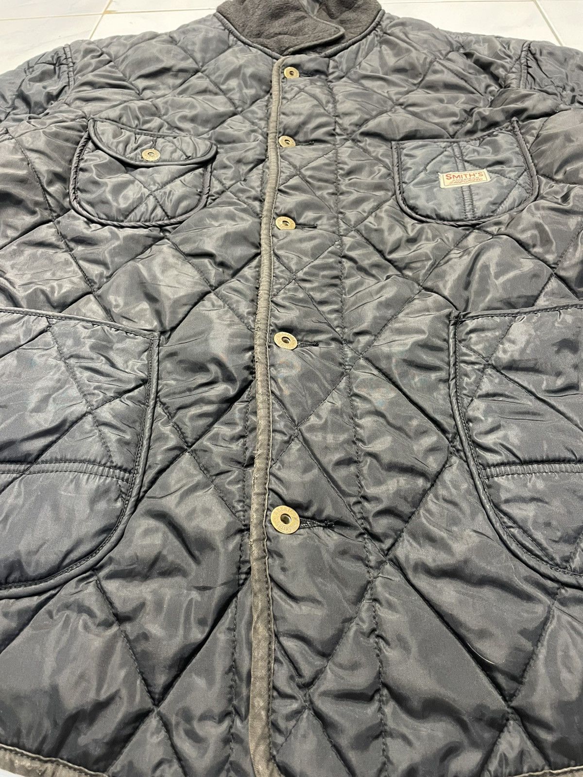 Smith's American Smith American Sanforized Quilted Jacket Size US XL / EU 56 / 4 - 2 Thumbnail