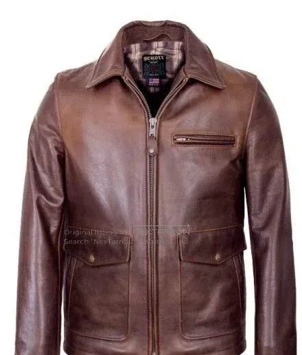 Schott Schott NYC563 Leather Jacket Size US S / EU 44-46 / 1 - 1 Thumbnail