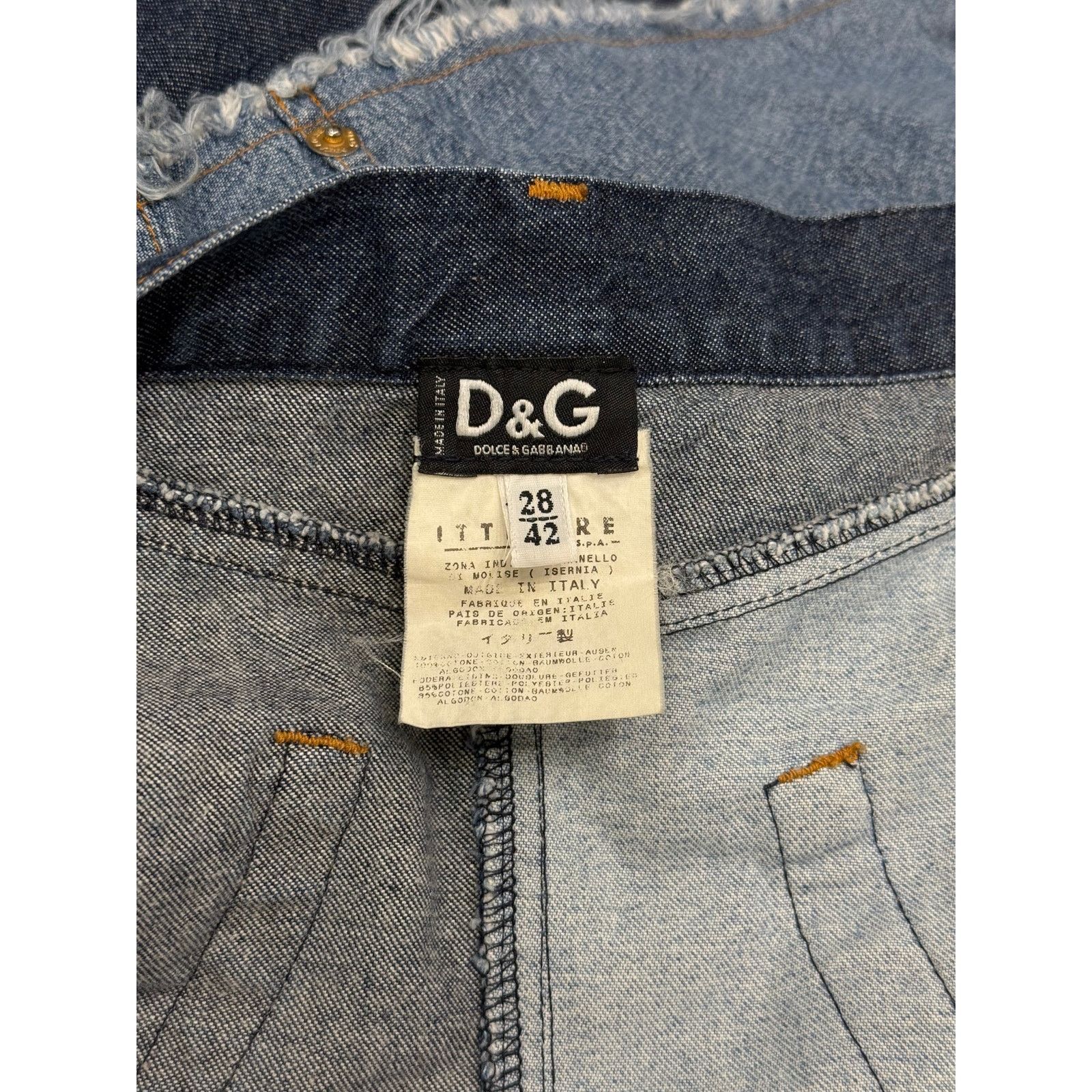 Dolce & Gabbana 2000s Dolce & Gabbana patchwork mini dress Size M / US 6-8 / IT 42-44 - 8 Thumbnail