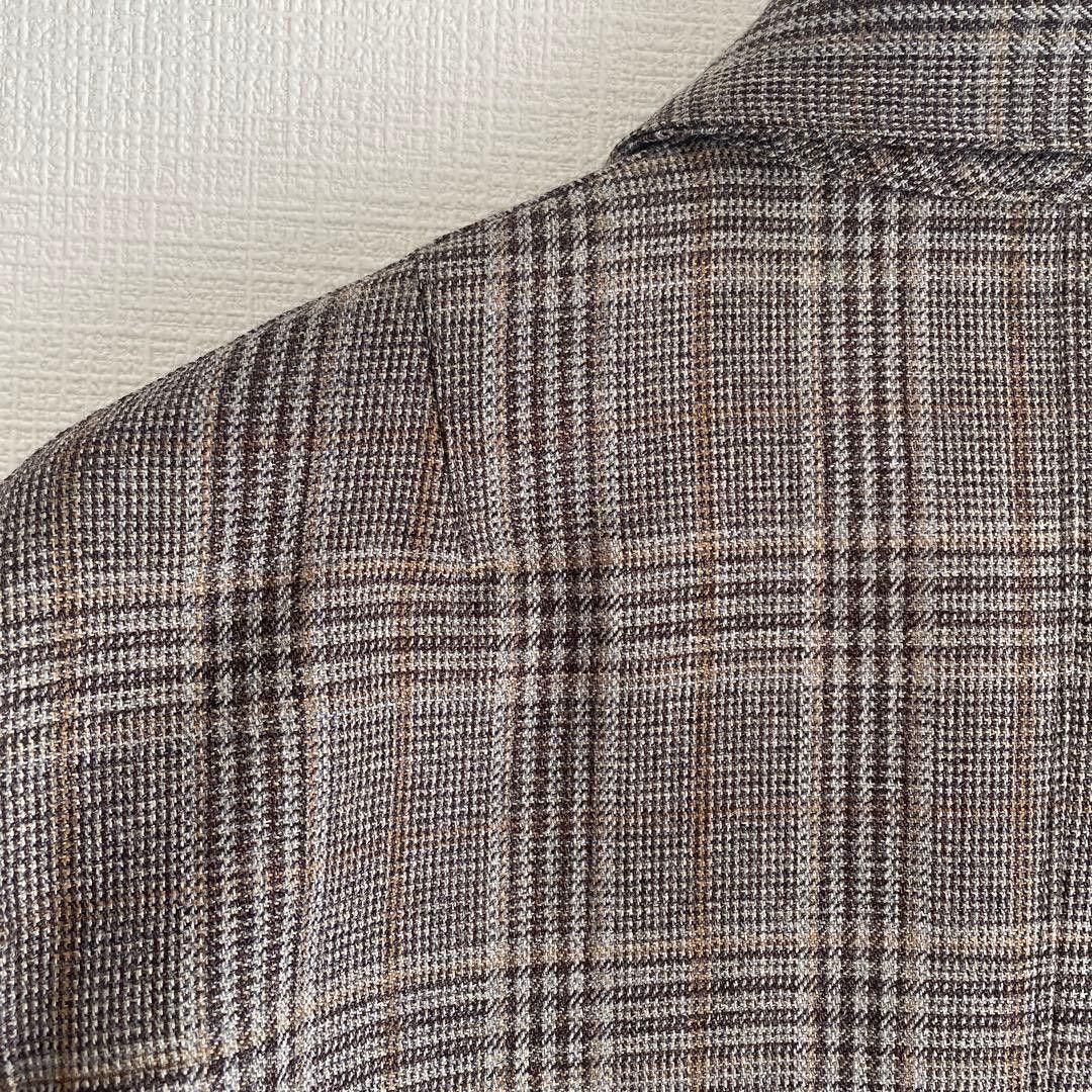 Auralee AURALEE DOUBLE-SIDED CHECK ZIP BLOUSON JACKET Gray 3 Size US S / EU 44-46 / 1 - 5 Thumbnail