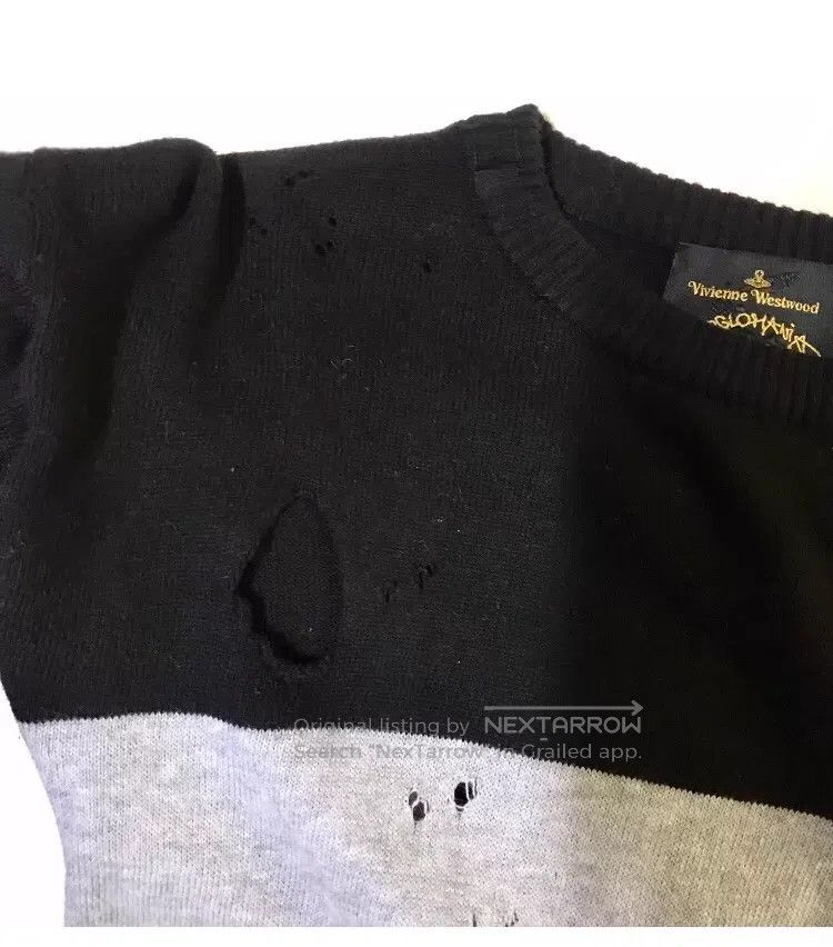Vivienne Westwood Vivienne Westwood Color Blocked Knit Top Size M / US 6-8 / IT 42-44 - 6 Thumbnail