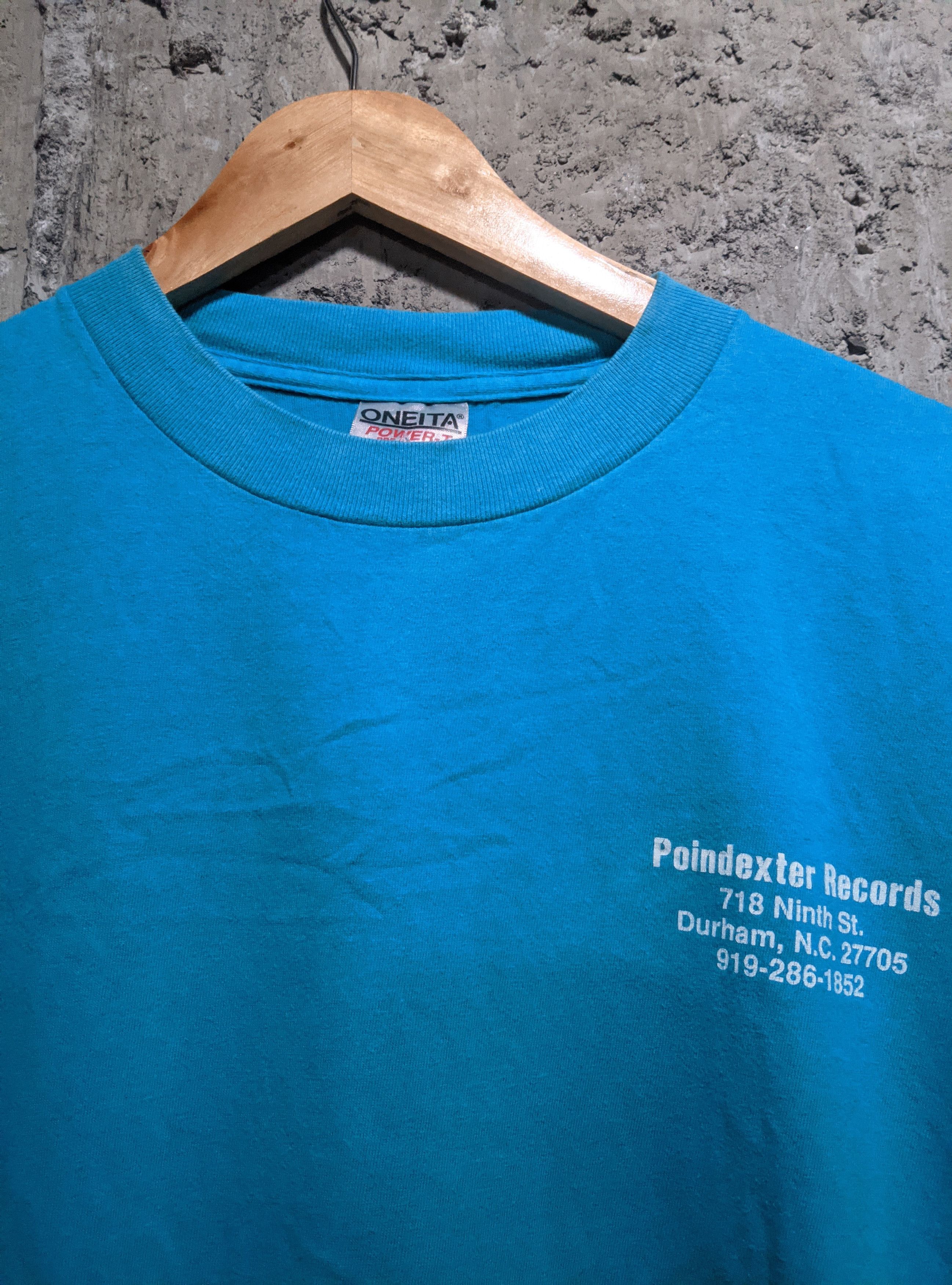 Band Tees Vintage 90s poindexter records durham indie t shirt Size US XL / EU 56 / 4 - 3 Thumbnail