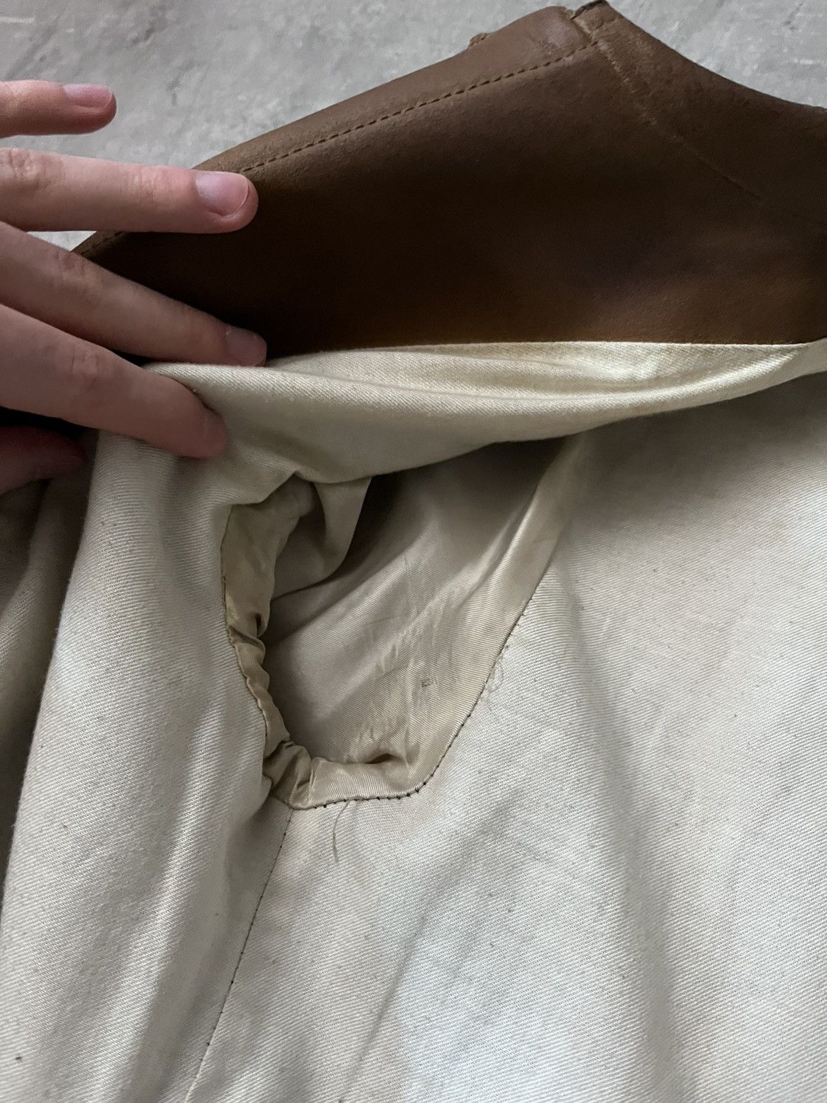 Miu Miu Miu Miu vintage sude leather brown trench coat rare Size L / US 10 / IT 46 - 19 Thumbnail