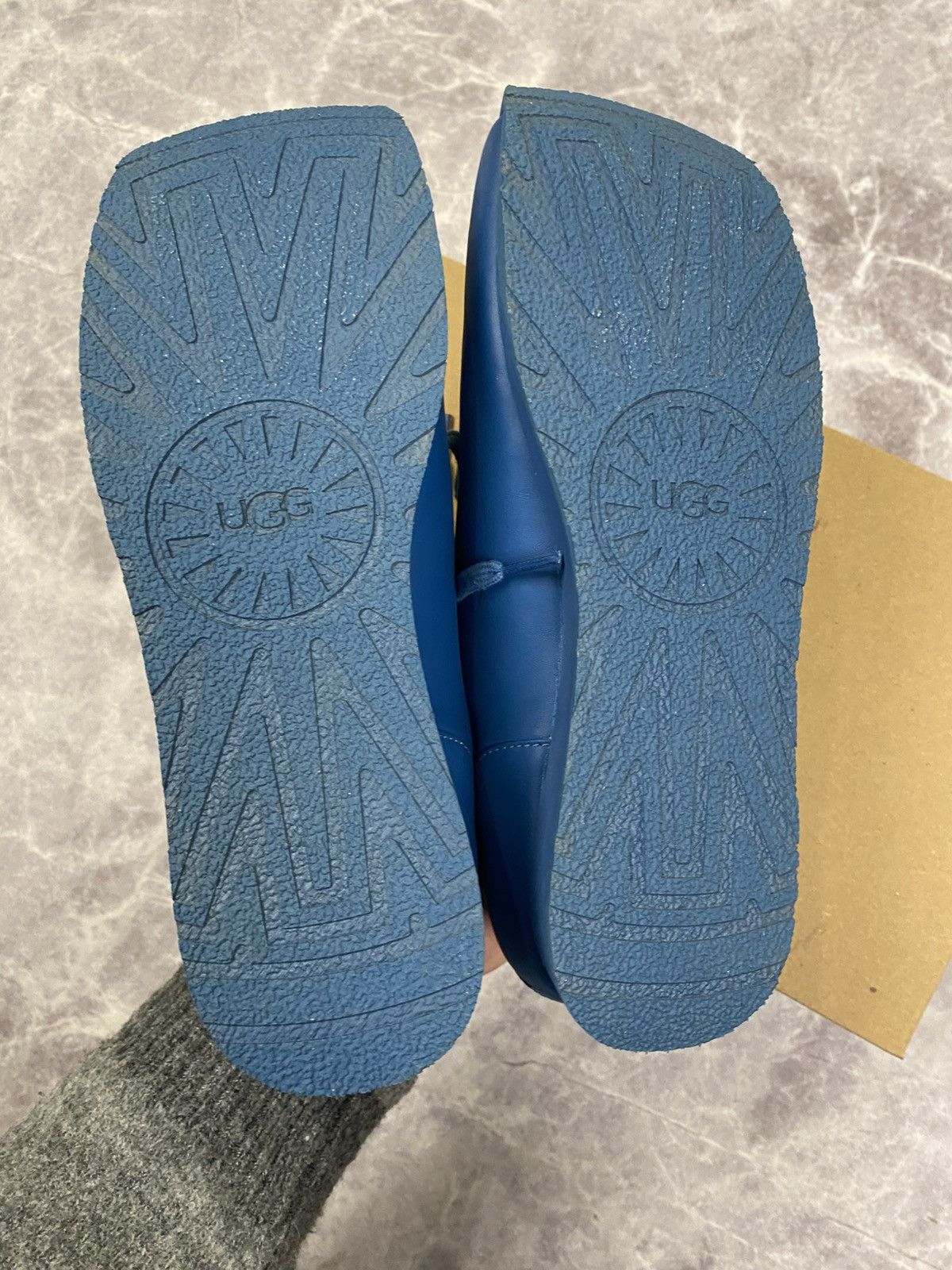 Eckhaus Latta Ugg X Eghaus Latta Square Toe Leather Low Top Sneakers 38 Size US 8 / IT 38 - 7 Thumbnail