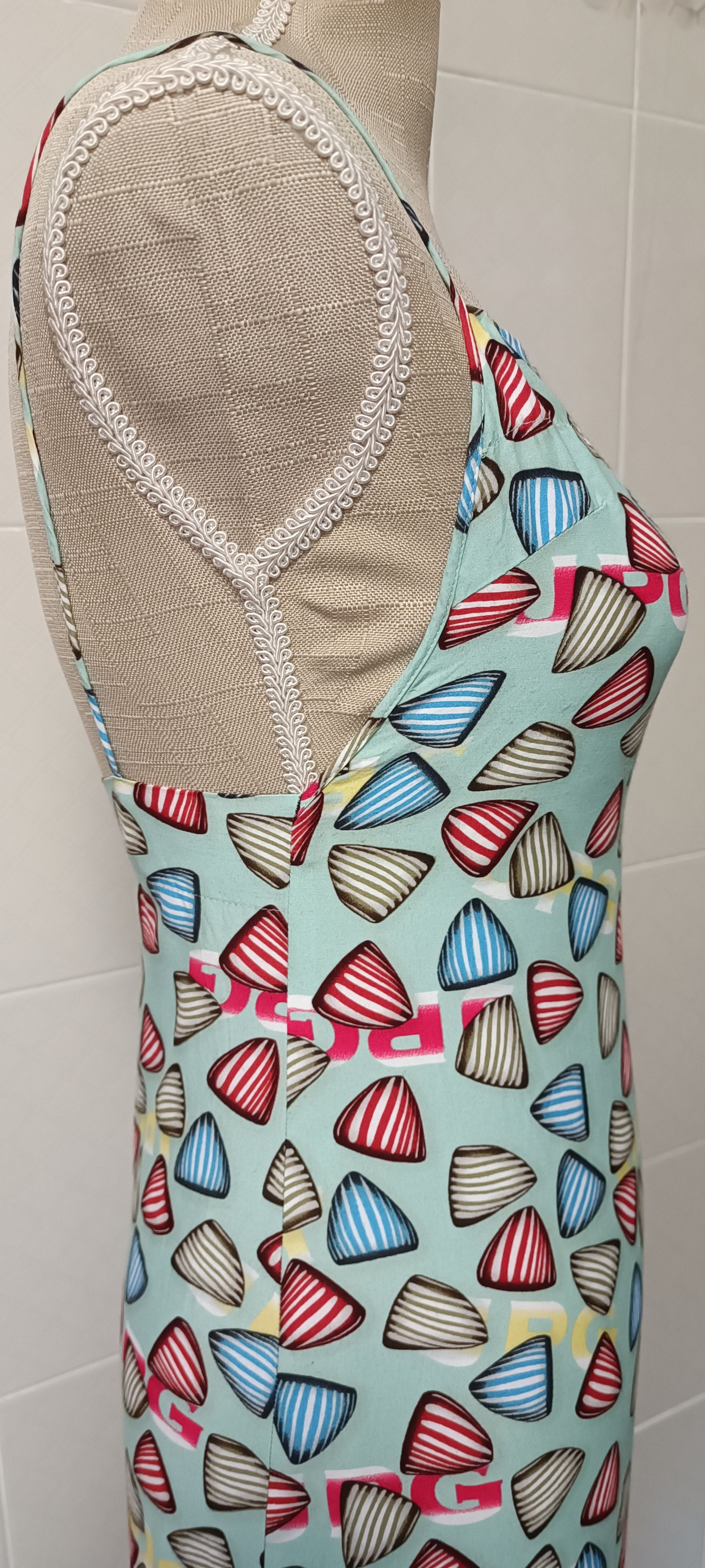 Jean Paul Gaultier SS2001 - Candies maxi dress Size XS / US 0-2 / IT 36-38 - 15 Thumbnail