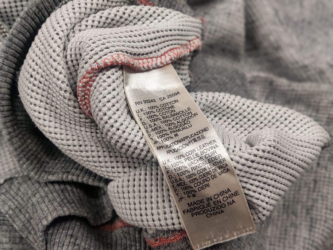 Diesel Vintage Diesel Logo Y2K Grey Cotton Structure Zip Hoodie Size US L / EU 52-54 / 3 - 15 Thumbnail