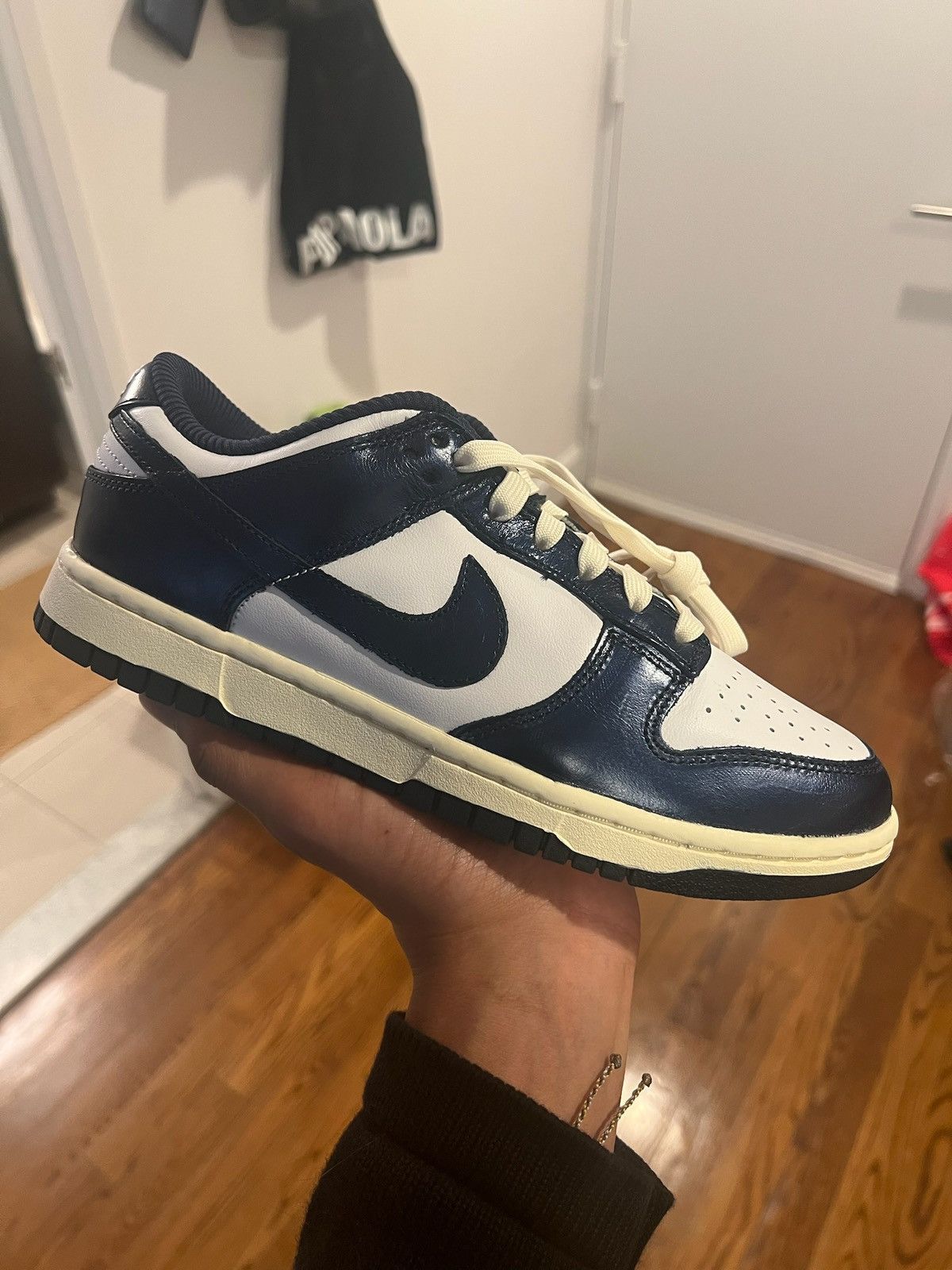 Nike Nike Dunk Low PRM - Vintage Navy ( SZ W8) Size US 8 / IT 38 - 10 Thumbnail