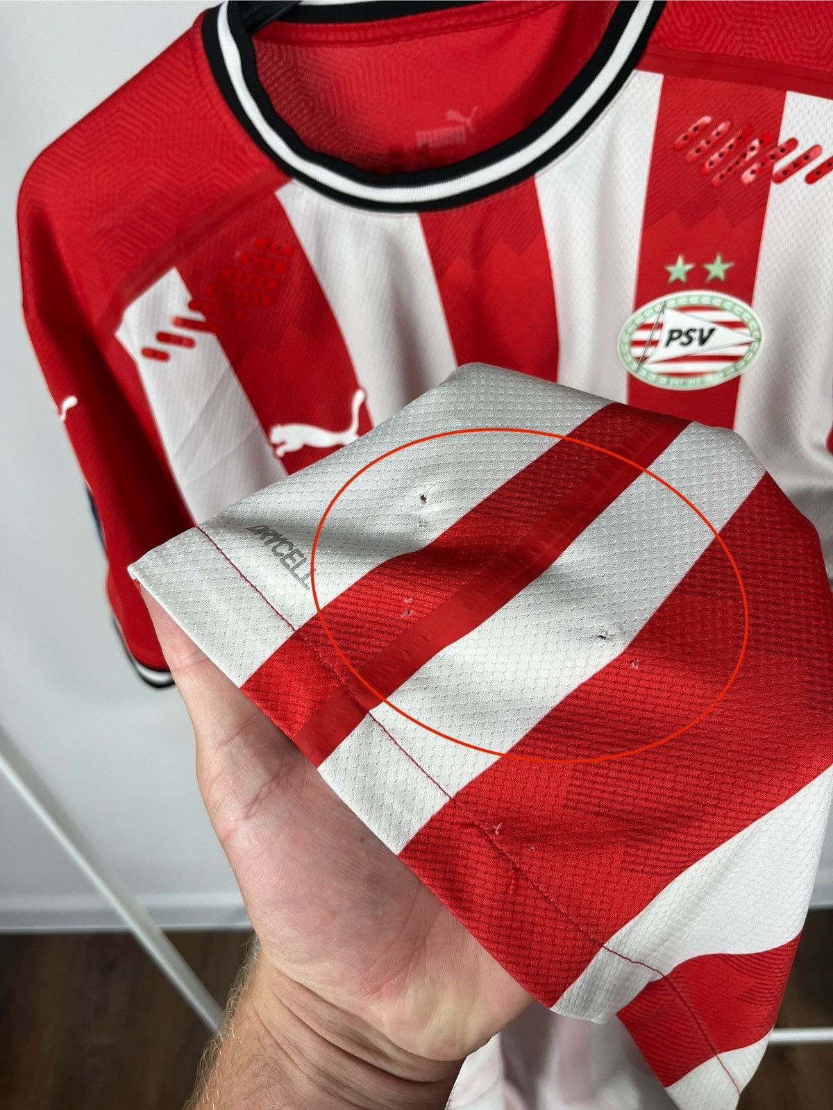 Puma PSV Eindhoven Home Jersey Gotze #27 Puma Football Shirt Size US M / EU 48-50 / 2 - 9 Thumbnail