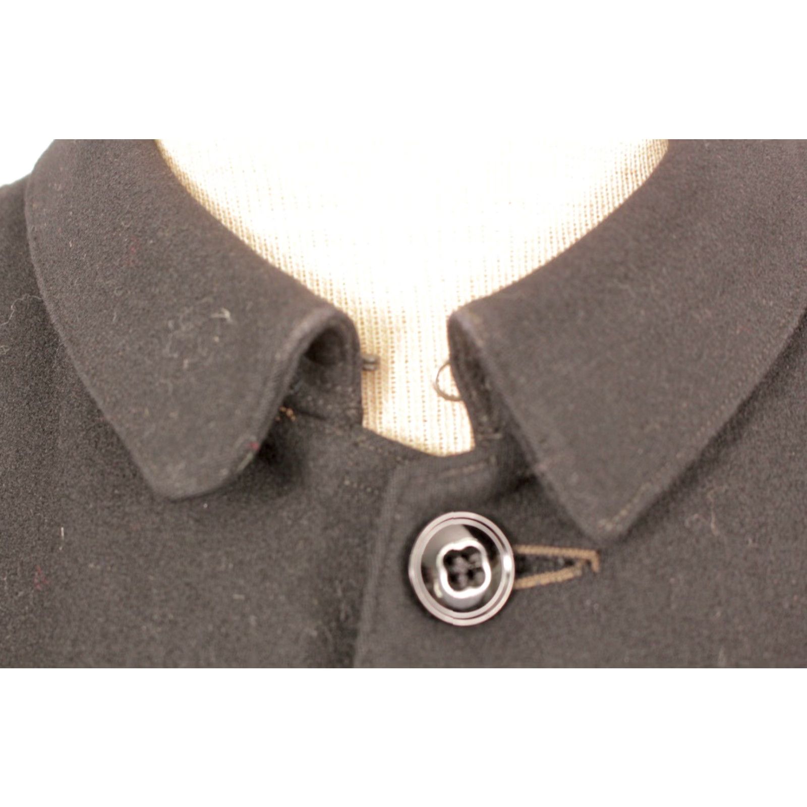 Vintage VTG Edwardian Frock Coat Mens M Black Wool 1900s 1900s Edwardian Antique Coat Size US M / EU 48-50 / 2 - 7 Thumbnail