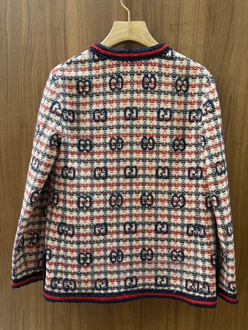 Gucci Gucci Classic double G tweed jacket Size S / US 4 / IT 40 - 2 Thumbnail