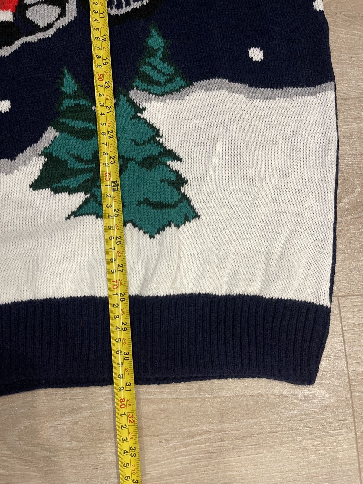 Joe Browns Joe Browns Christmas Jumper Mens Blue Knit Sweater XXL Size US XXL / EU 58 / 5 - 10 Thumbnail