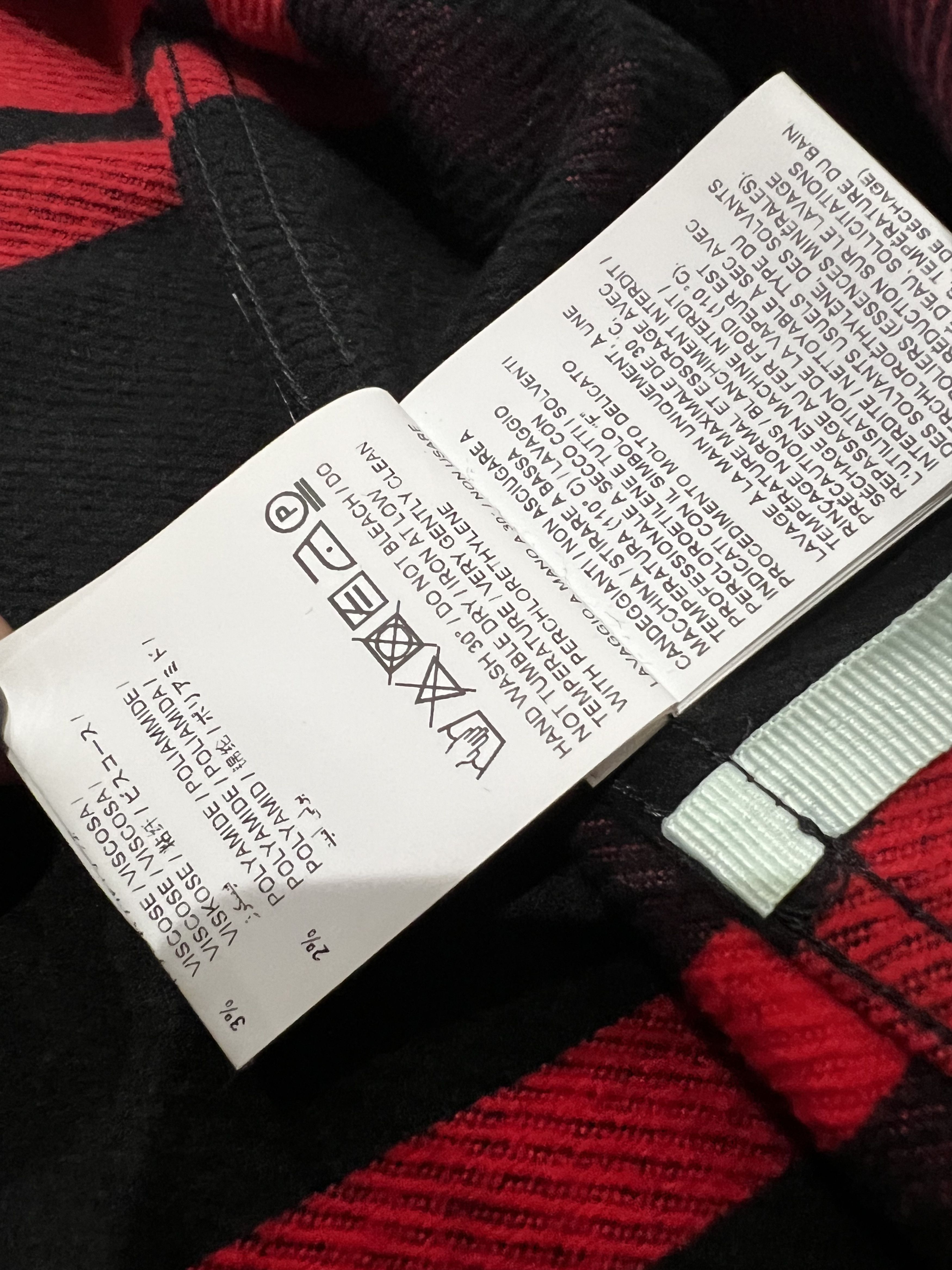 Off-White Off-White Blue and Red Denim Reconstructed Jacket / Shirt Size US XXL / EU 58 / 5 - 4 Thumbnail